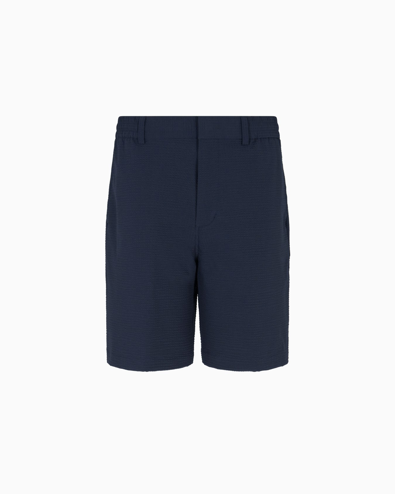 Chino bermuda en nylon seersucker Diapositive 0