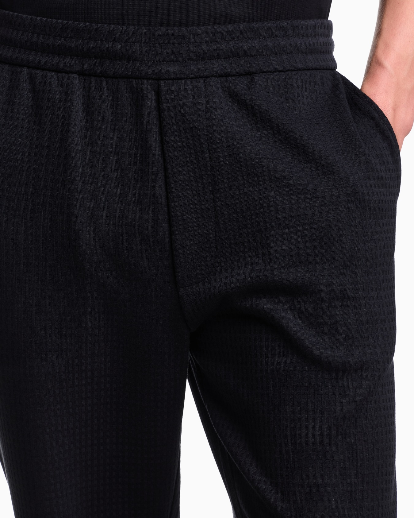 Pantalon en jersey jacquard mélange lyocell ASV Diapositive 4