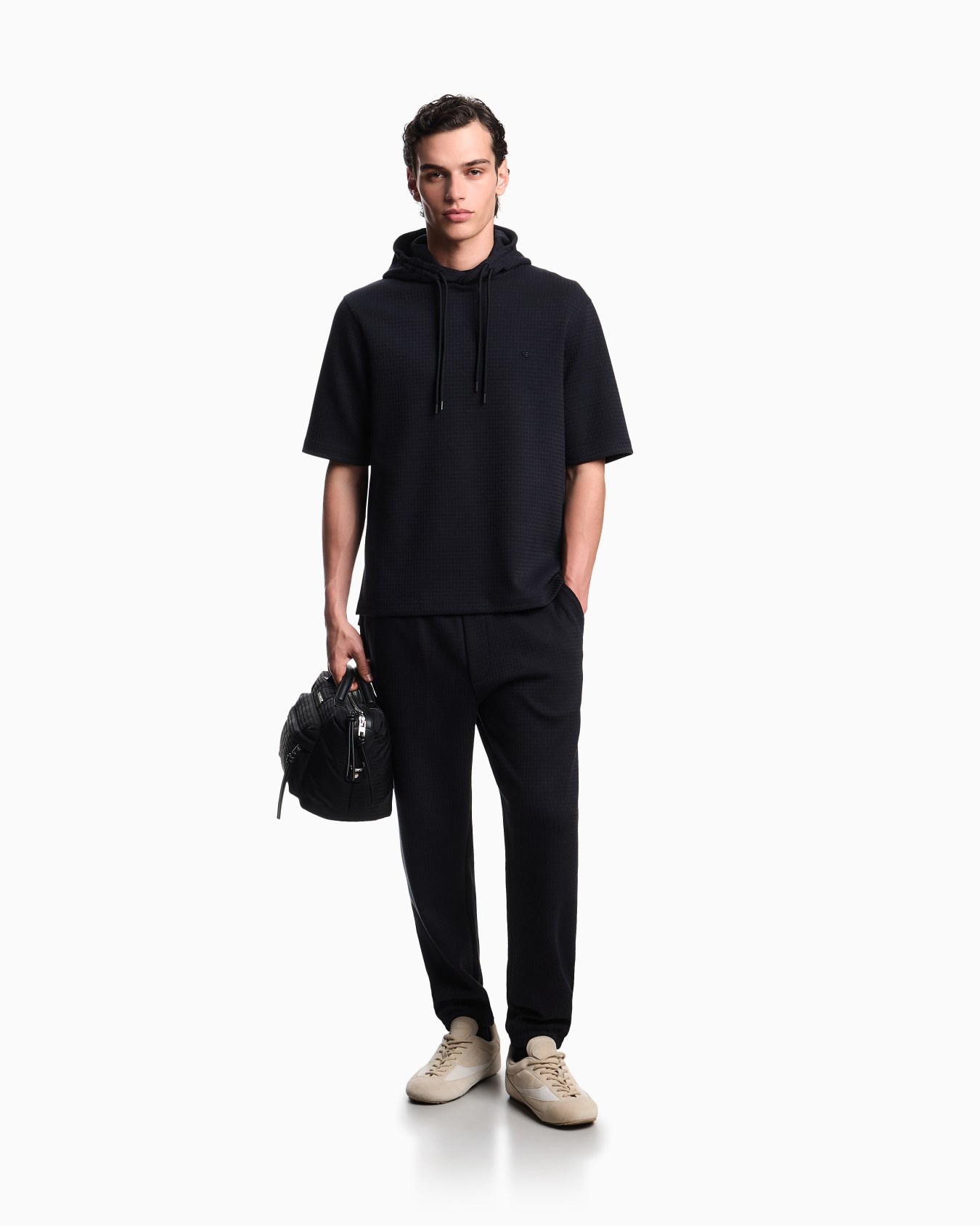 Pantalon en jersey jacquard mélange lyocell ASV Diapositive 1