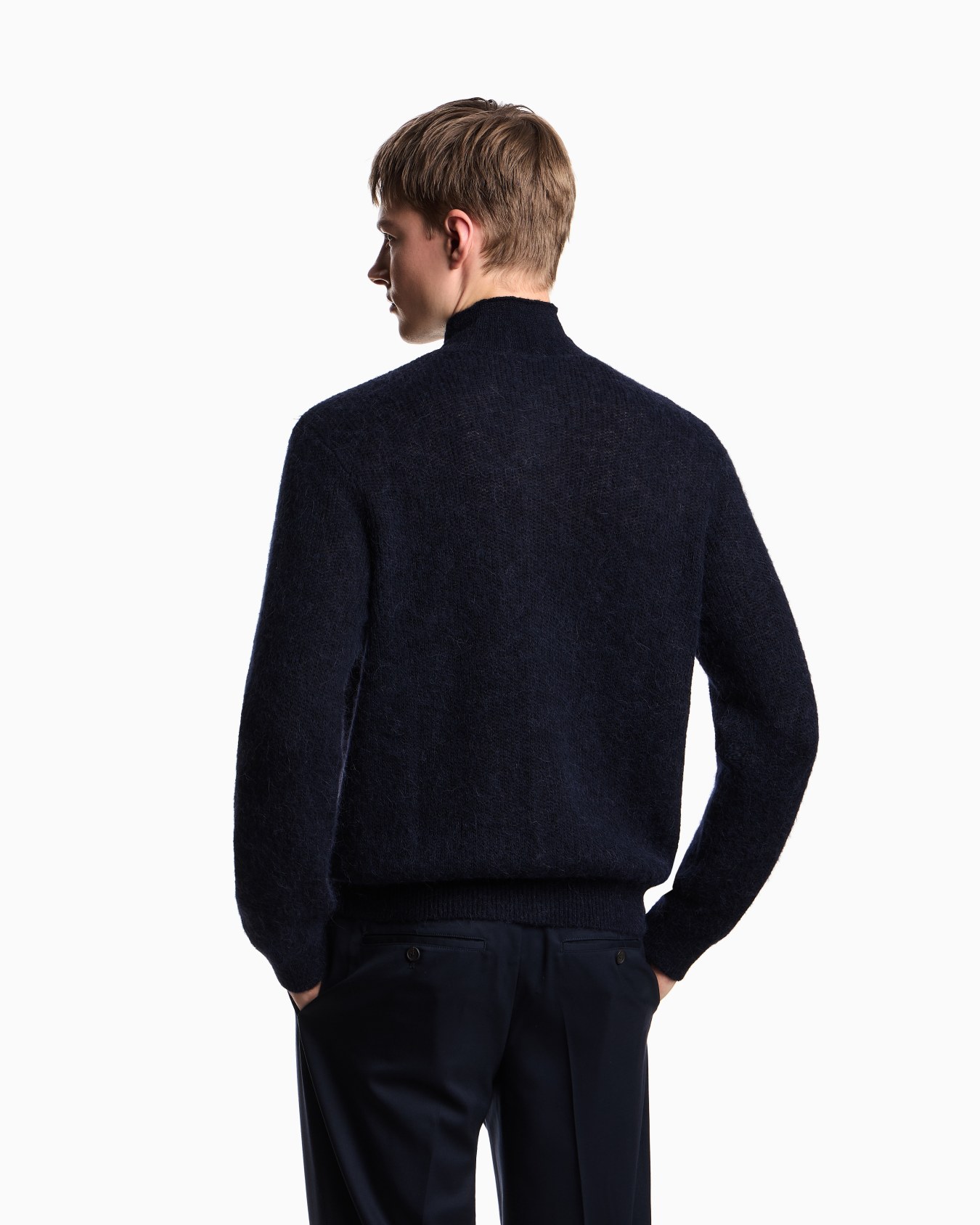 Cardigan aus einer Alpaka-Mischung mit Strickmuster Folie 2