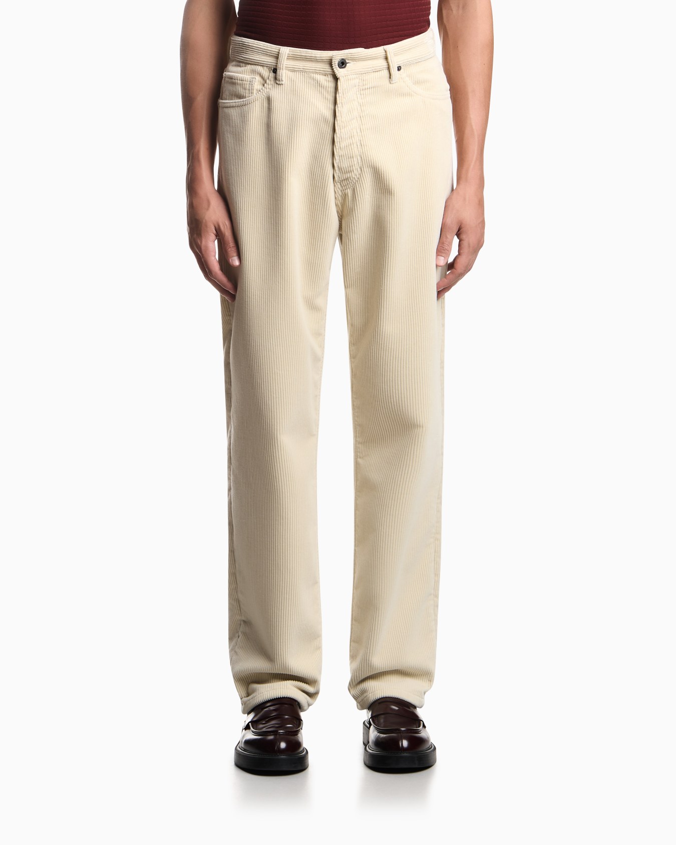 Corduroy five-pocket trousers Slide 3
