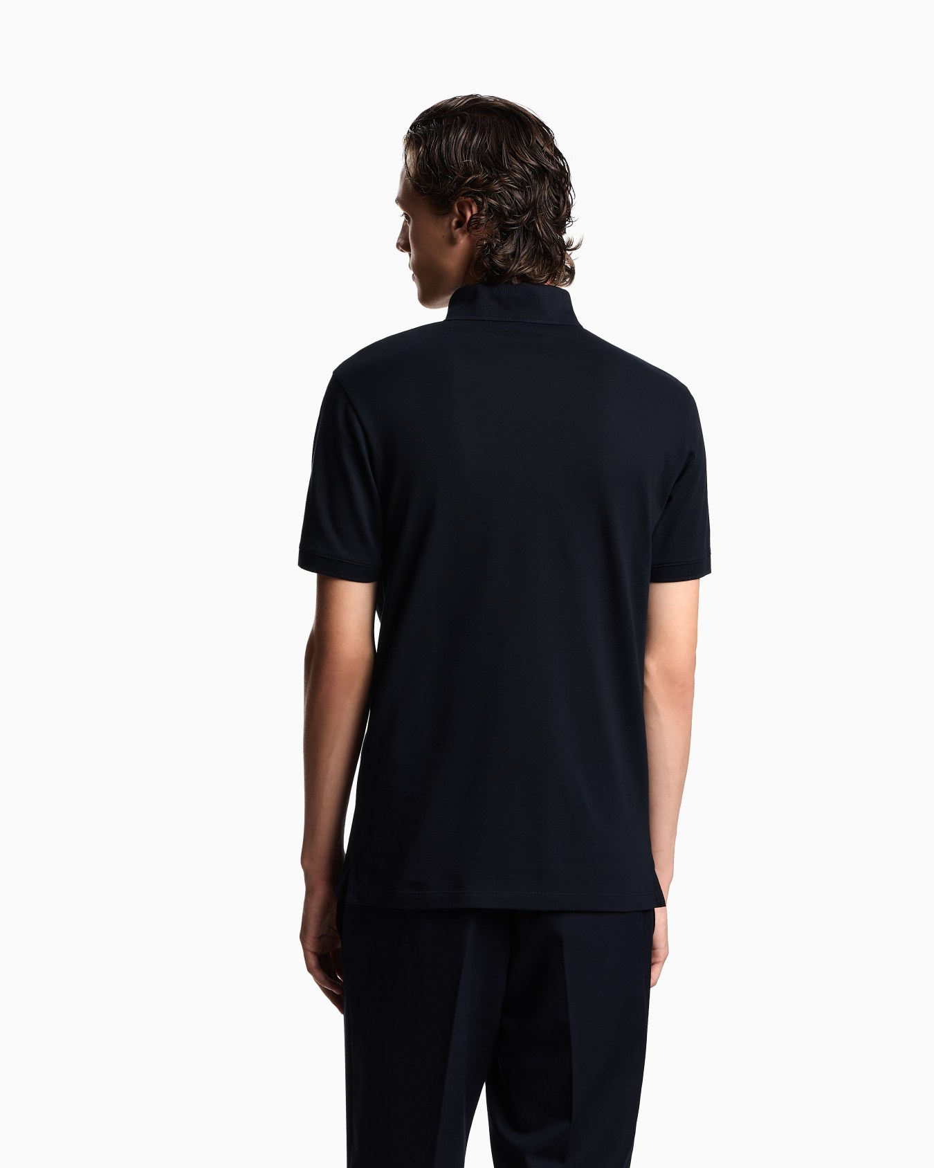 Poloshirt aus Pikee-Jersey mit Adler-Patch Folie 2