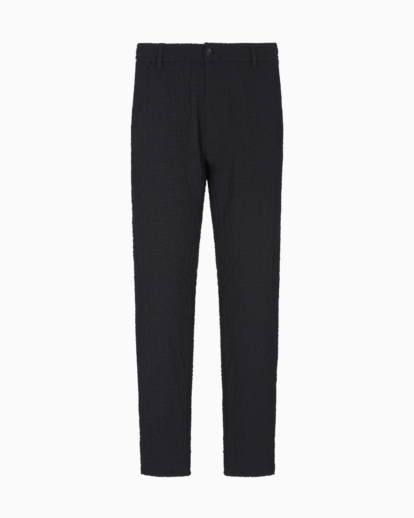 Pantalon en tissu seersucker technique Diapositive 0