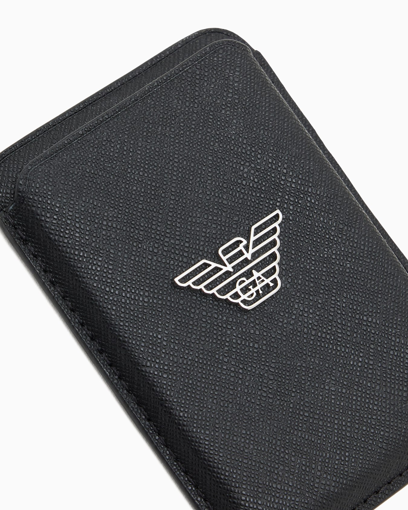ASV regenerated Saffiano magnetic card holder Slide 2