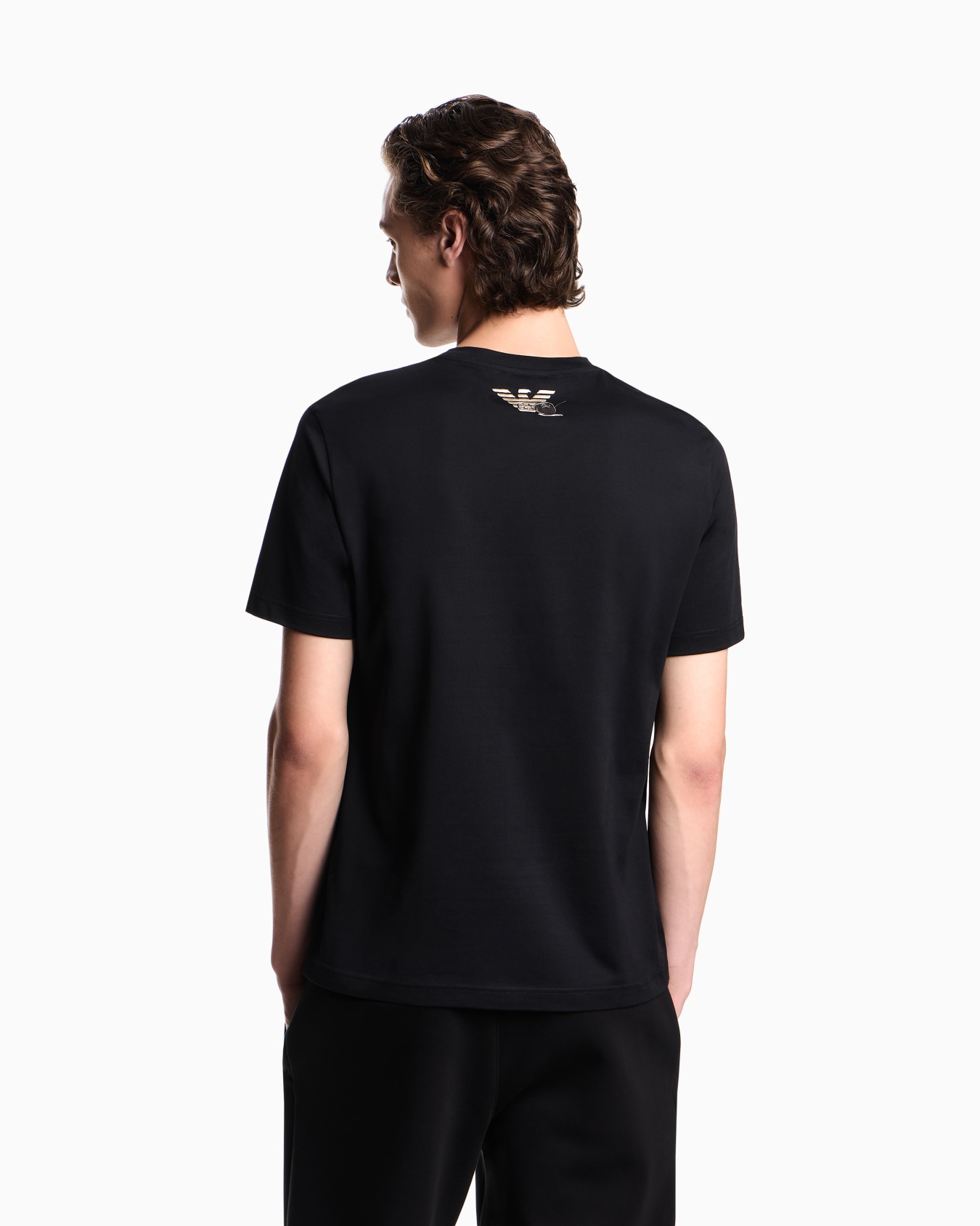 ASV Tシャツ ジャージー トランププリント スライドする 2