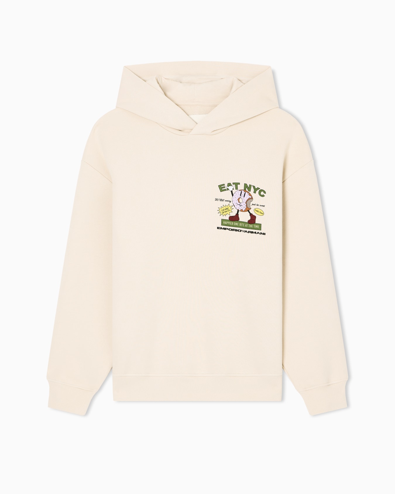 Sudadera de punto con capucha y estampado EAT NYC cápsula New York Diapositiva 0