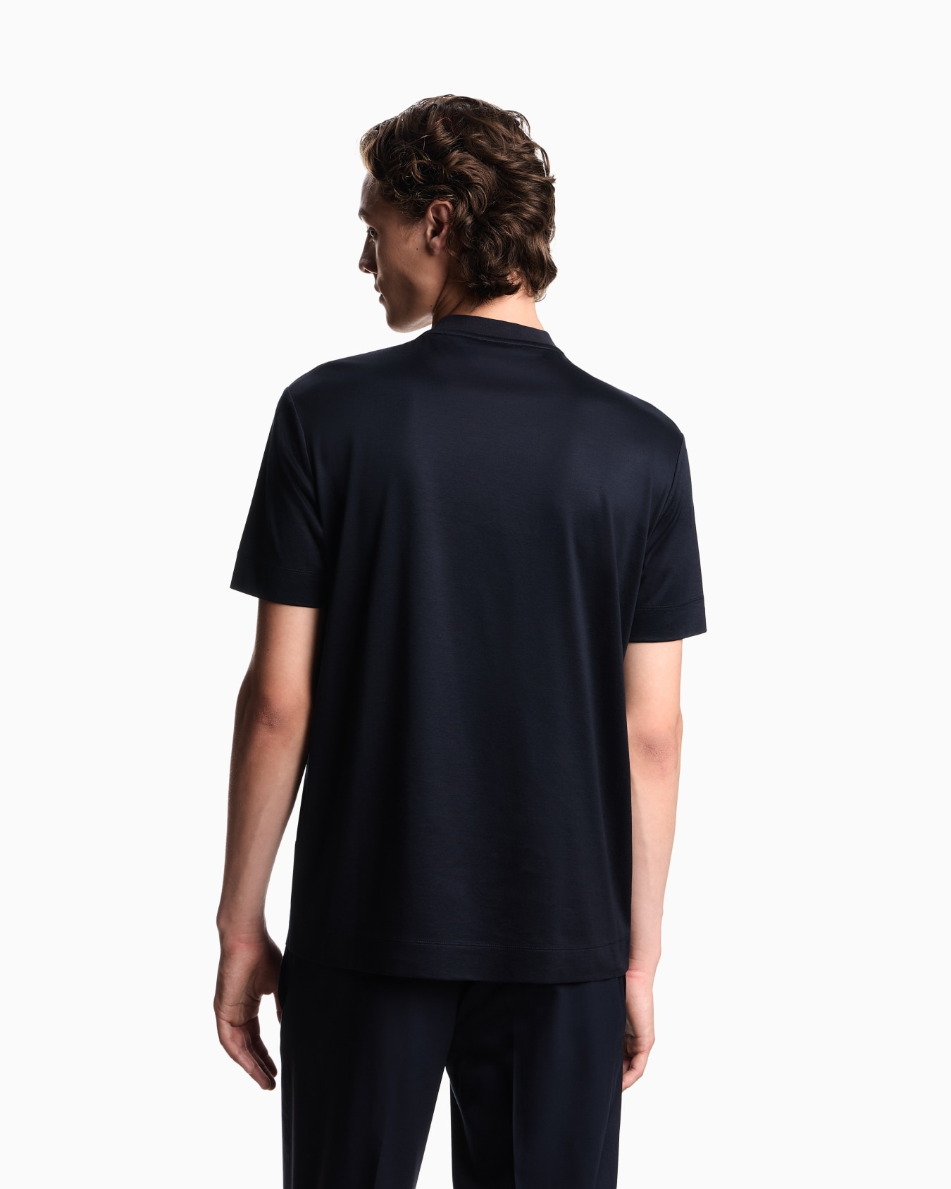 ASV Lyocell-blend jersey T-shirt with embroidered Summer Mood slogan Slide 2