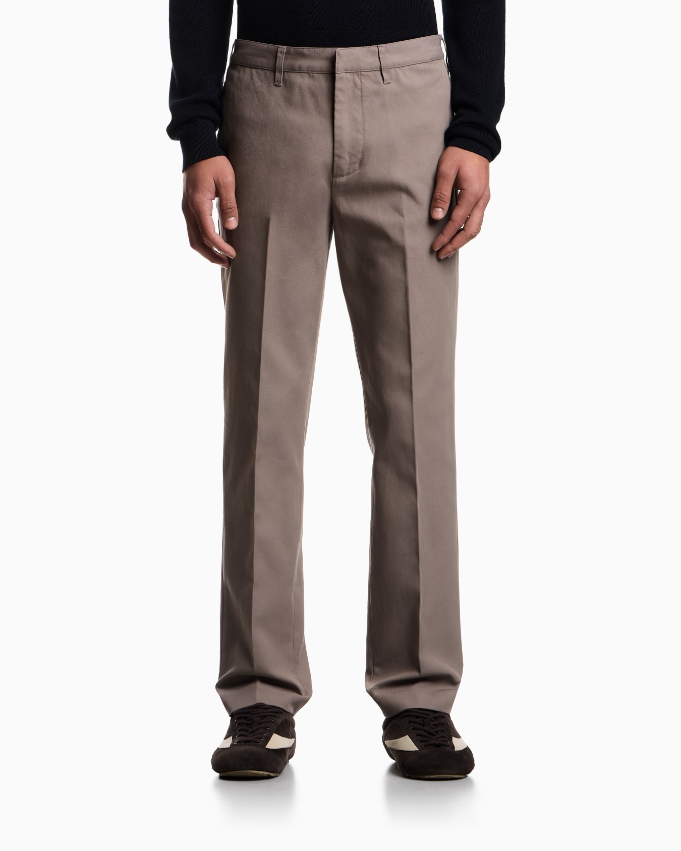 チノパンツ コットンツイル スライドする 2