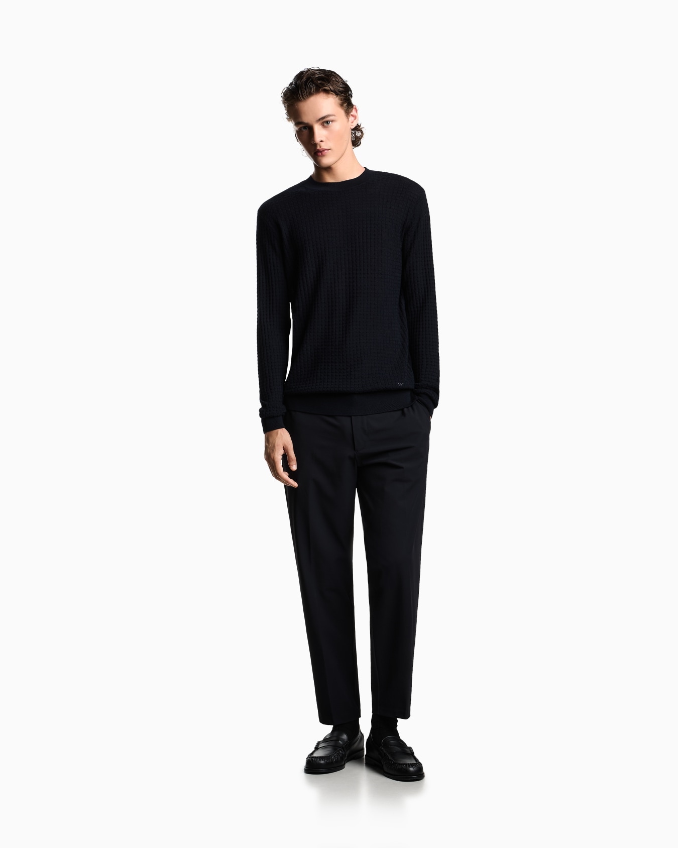 Virgin Wool Sweater Slide 1