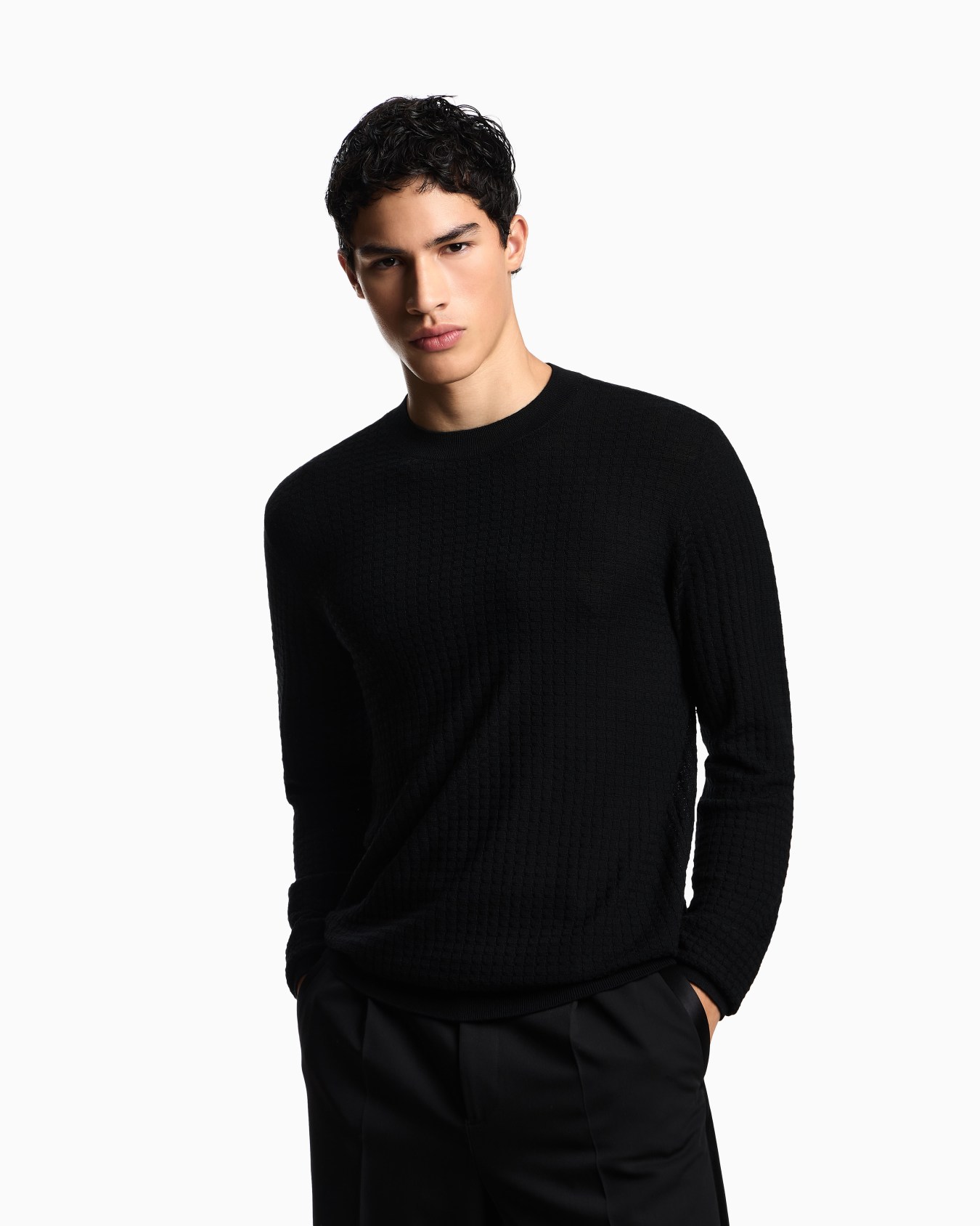 Virgin Wool Sweater Slide 3