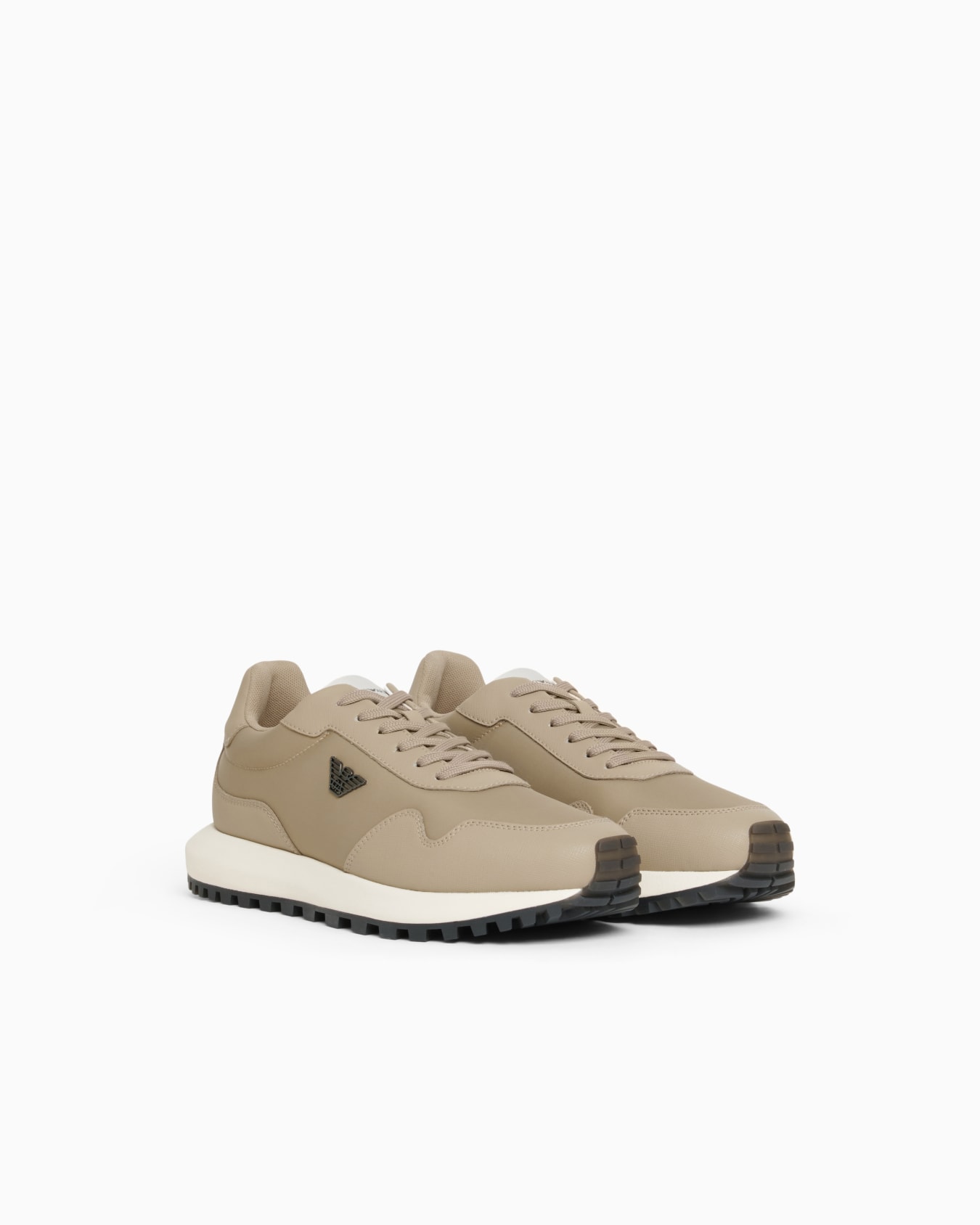 ASV recycled nylon sneakers with regenerated Saffiano details Slide 1