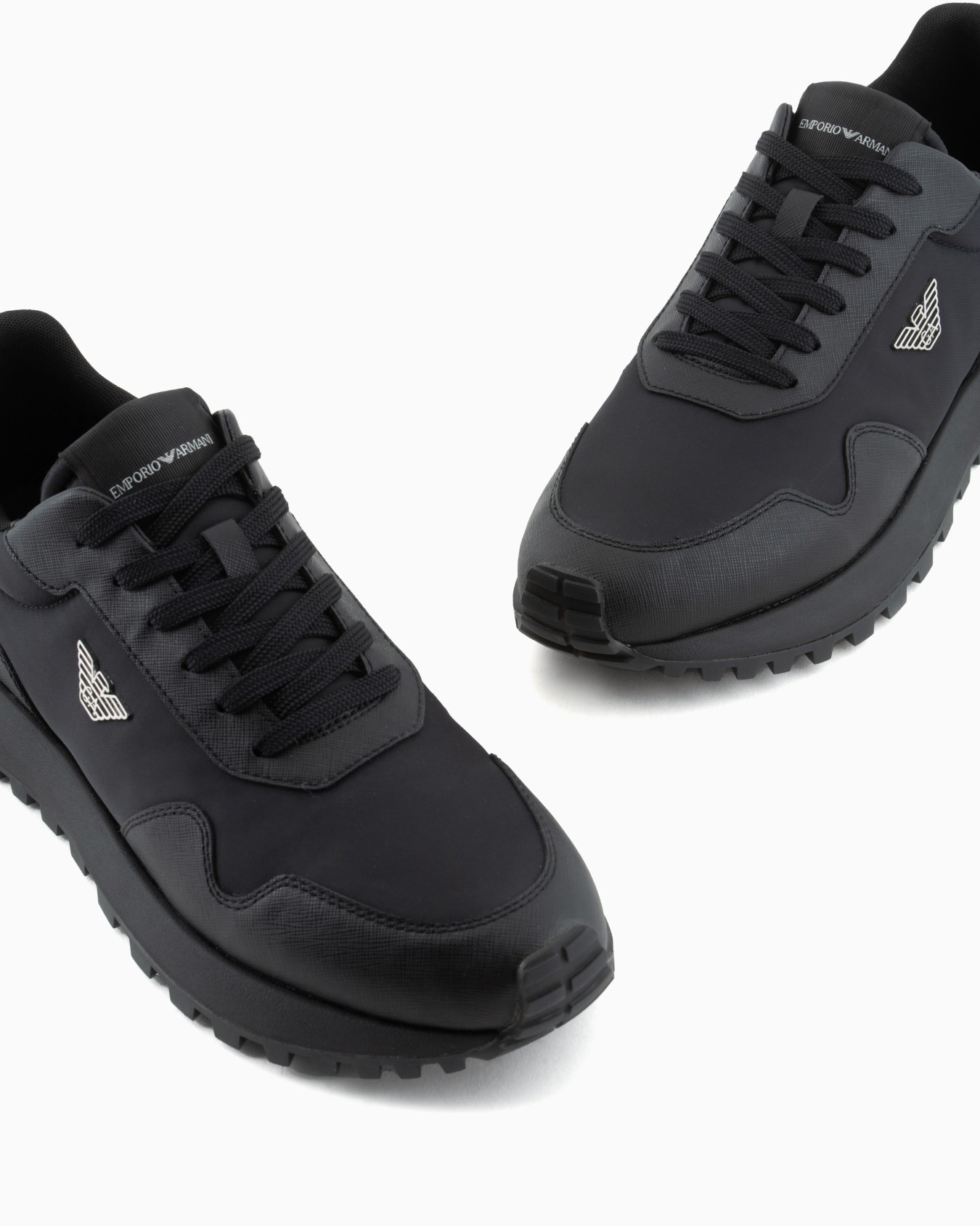 ASV スニーカー 再生ナイロン 再生サフィアーノディテール スライドする 4