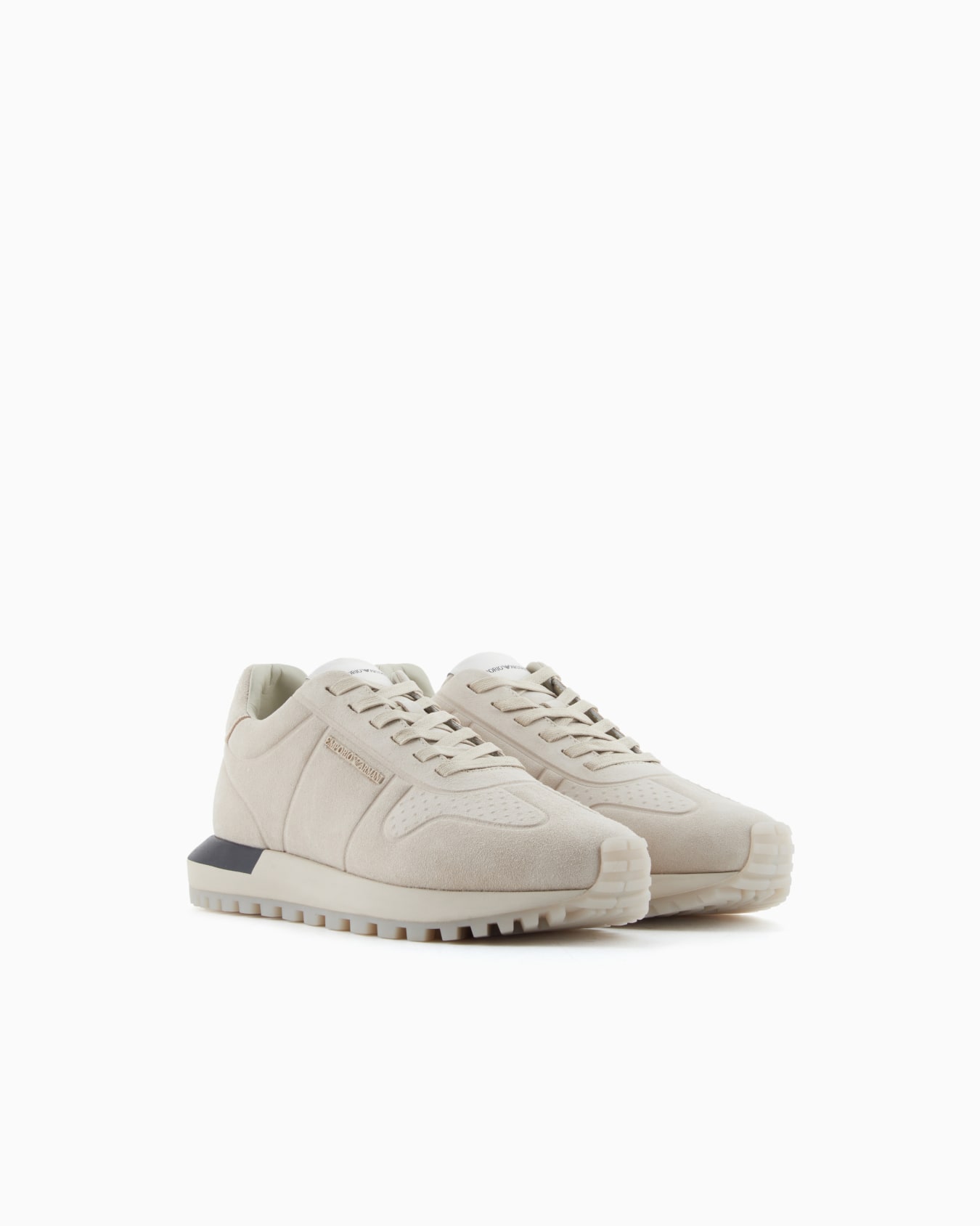 Sneakers en cuir suédé Diapositive 1