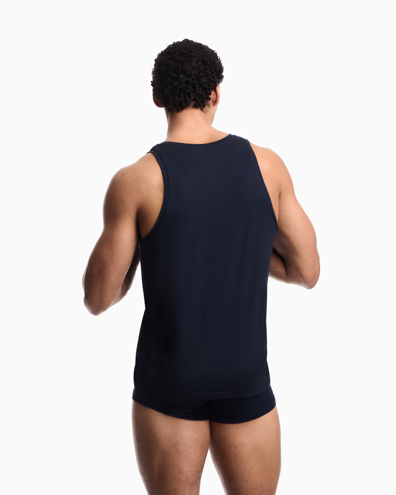 Pima jersey loungewear tank top Slide 2
