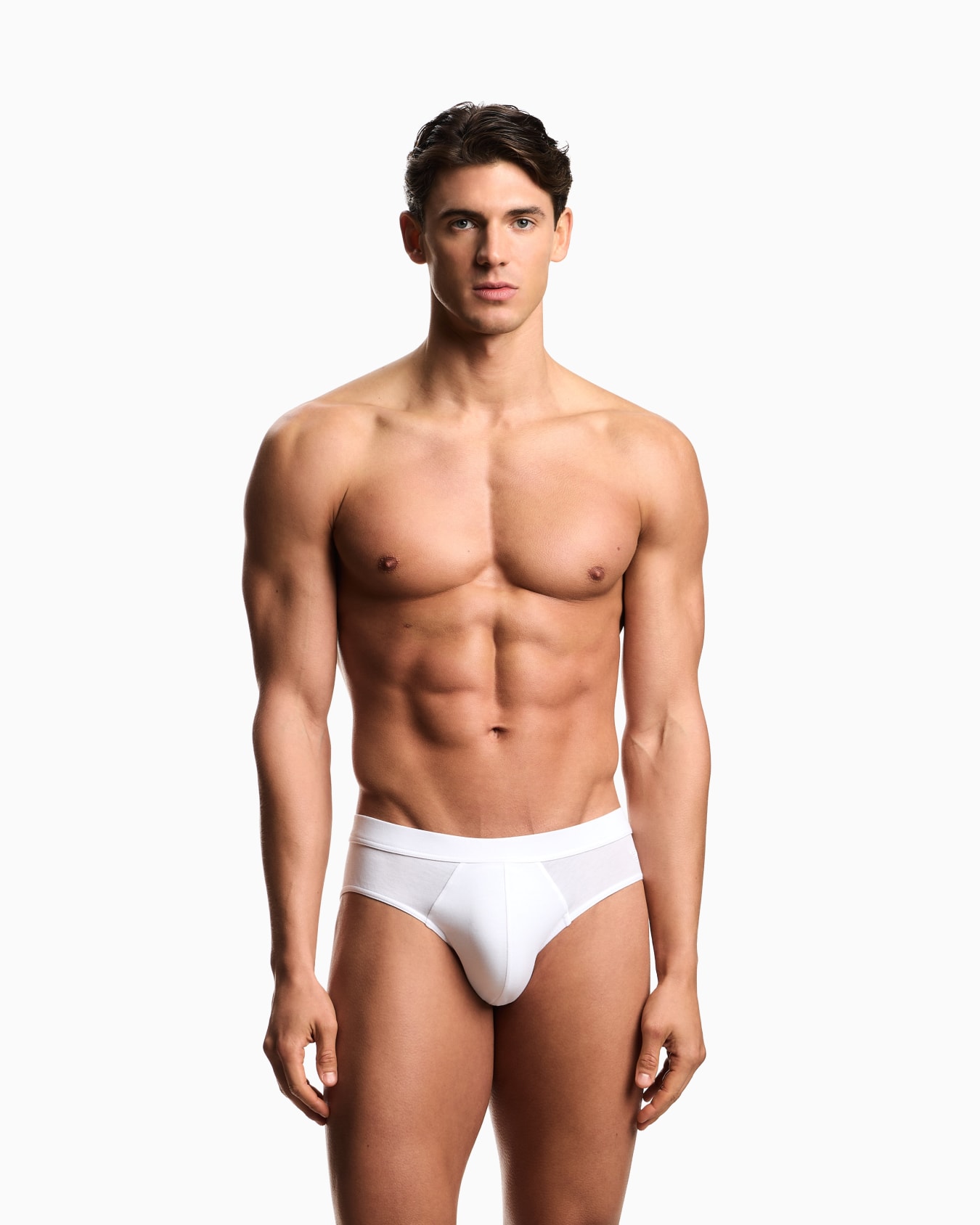 Two-pack of Pima jersey briefs Slide 1