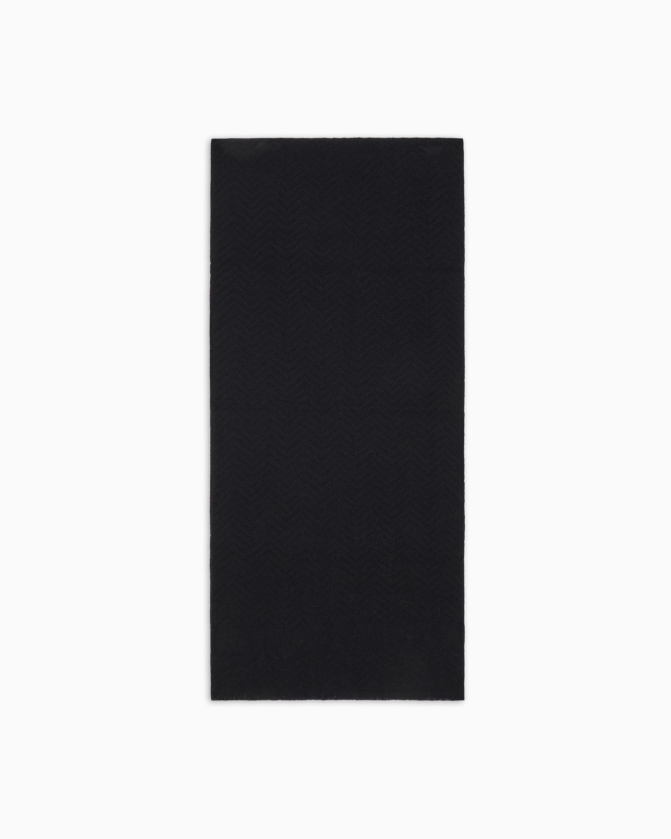 Schal aus Wolle mit Chevron-Motiv Folie 0