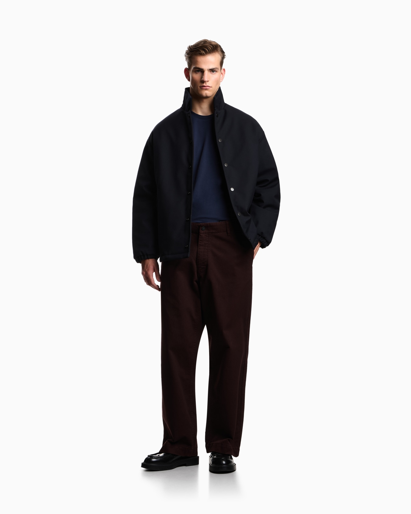 New York Capsule Collection printed jersey jumper Slide 1