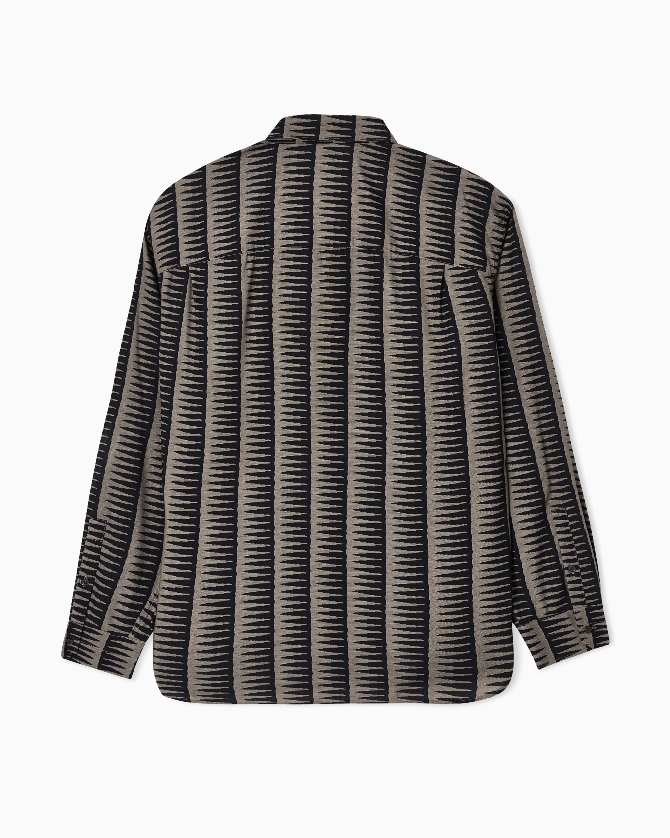 Comfort fit shirt in all-over print lyocell blend Slide 3