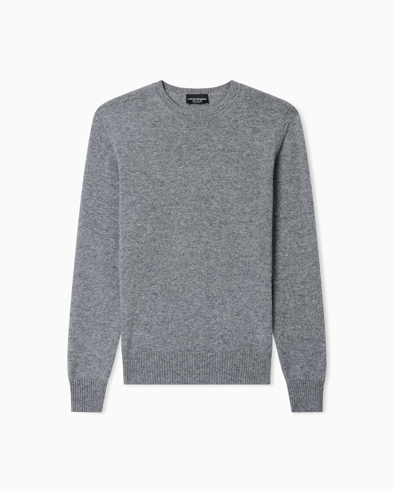 Plain-knit pure cashmere jumper Slide 0