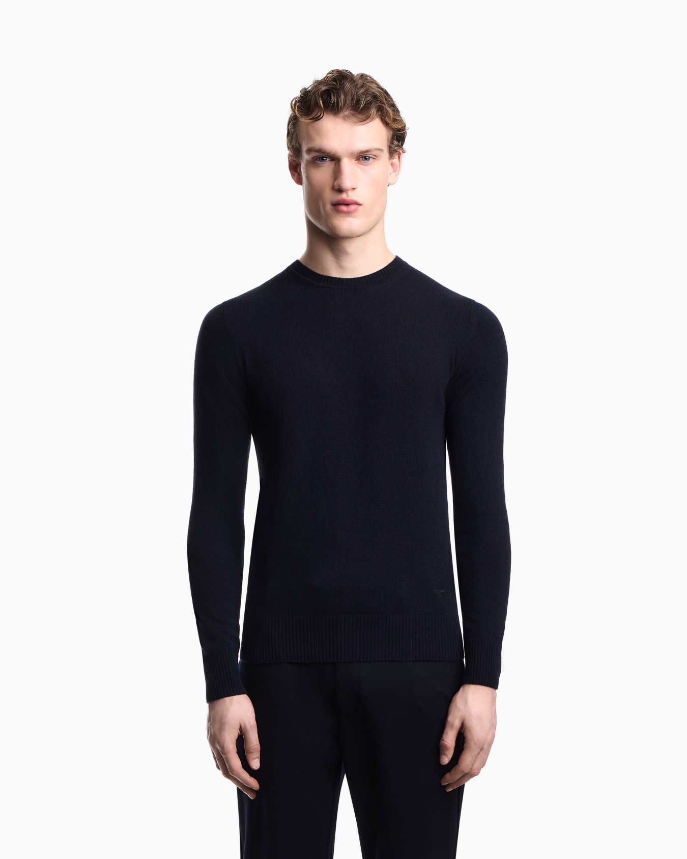 Plain-knit pure cashmere jumper Slide 3