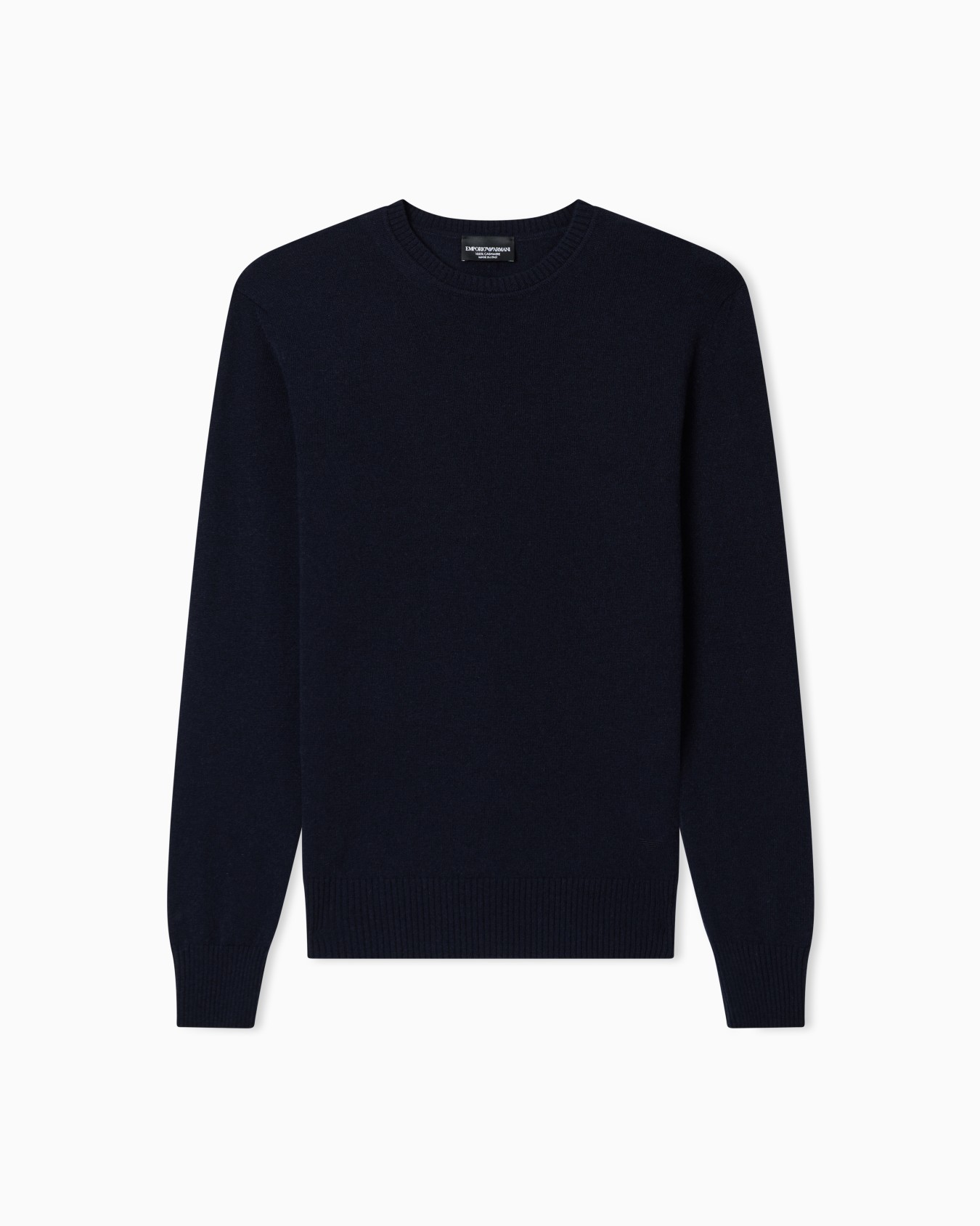 Plain-knit pure cashmere jumper Slide 0