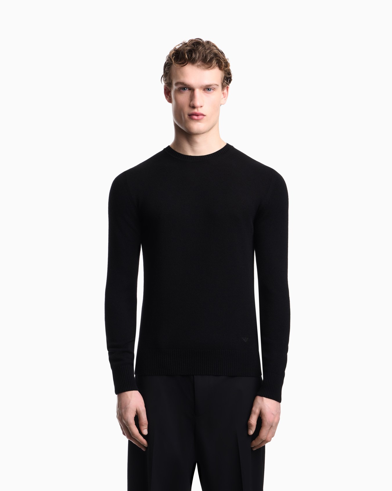 Plain-knit pure cashmere jumper Slide 3