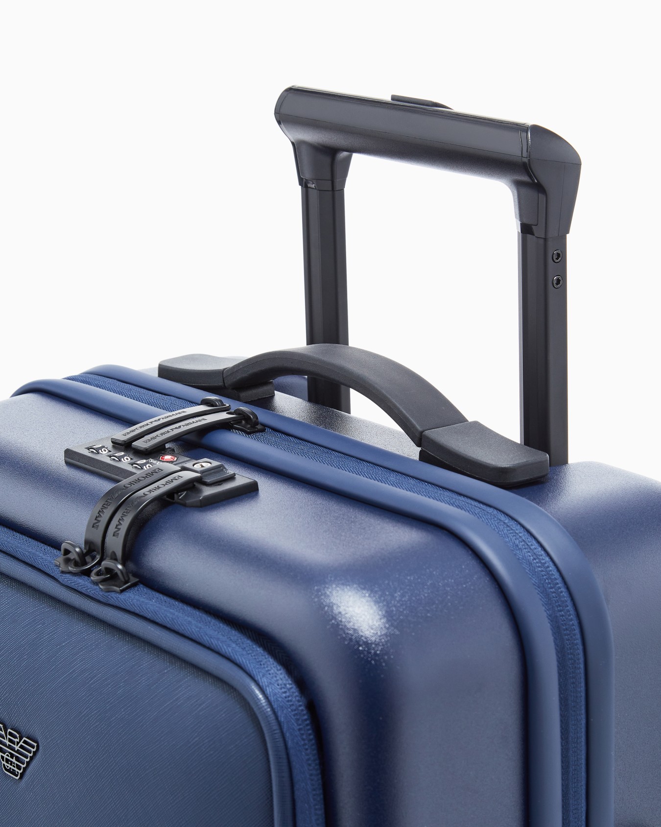 ABS carry-on case with Saffiano detail and eagle plate Slide 4