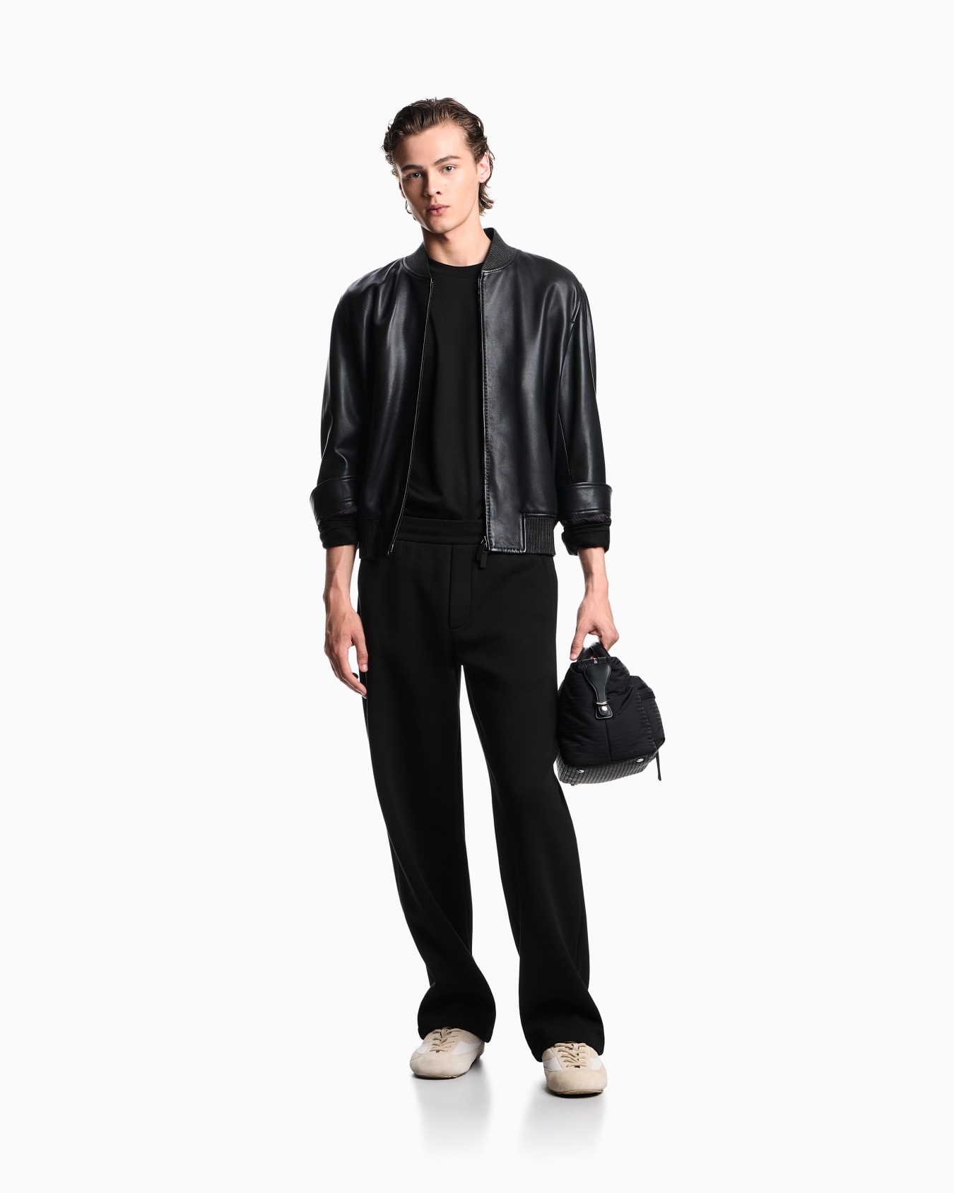 セーター リヨセル混紡ジャージー ドームロゴ スライドする 1