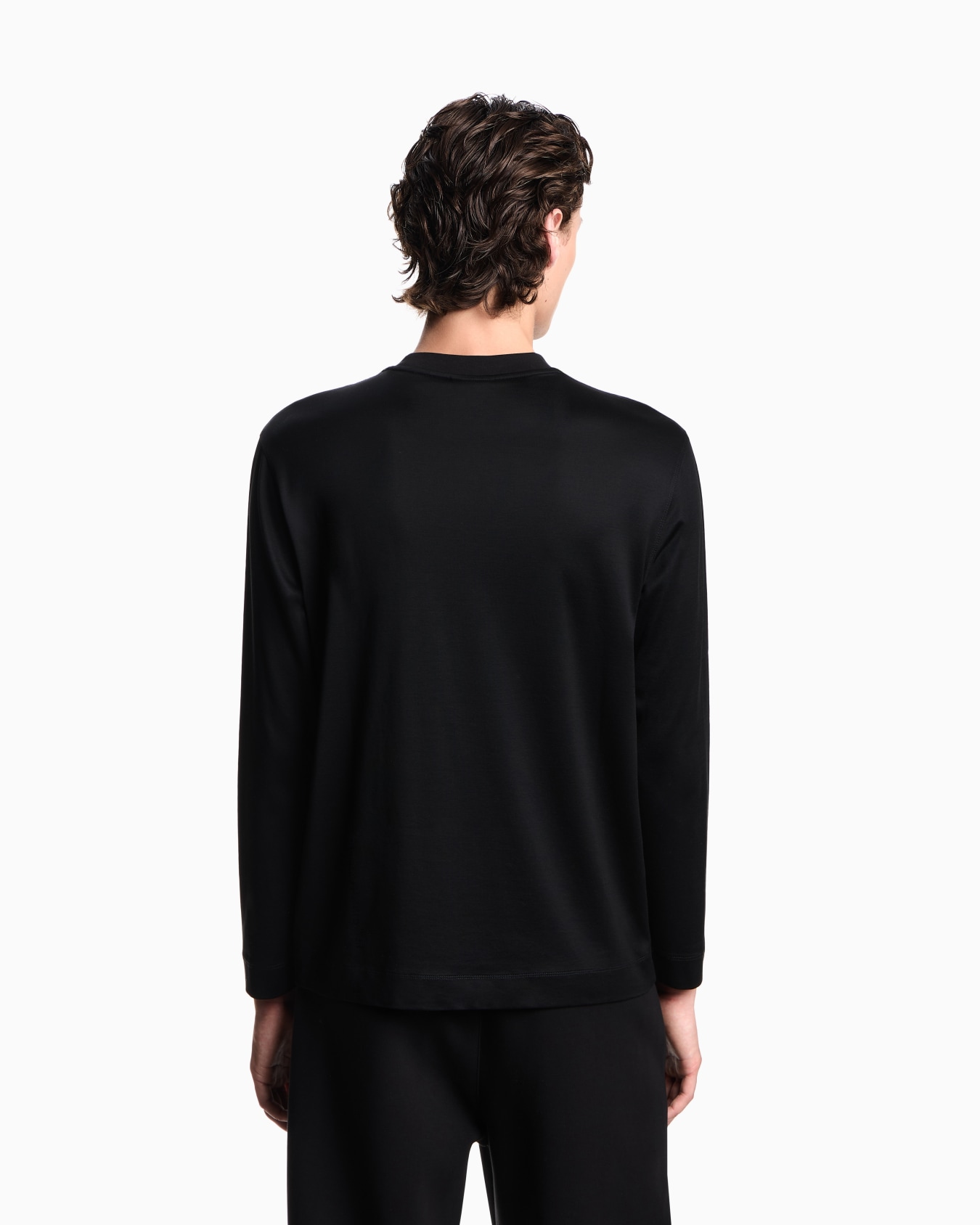 セーター リヨセル混紡ジャージー ドームロゴ スライドする 2