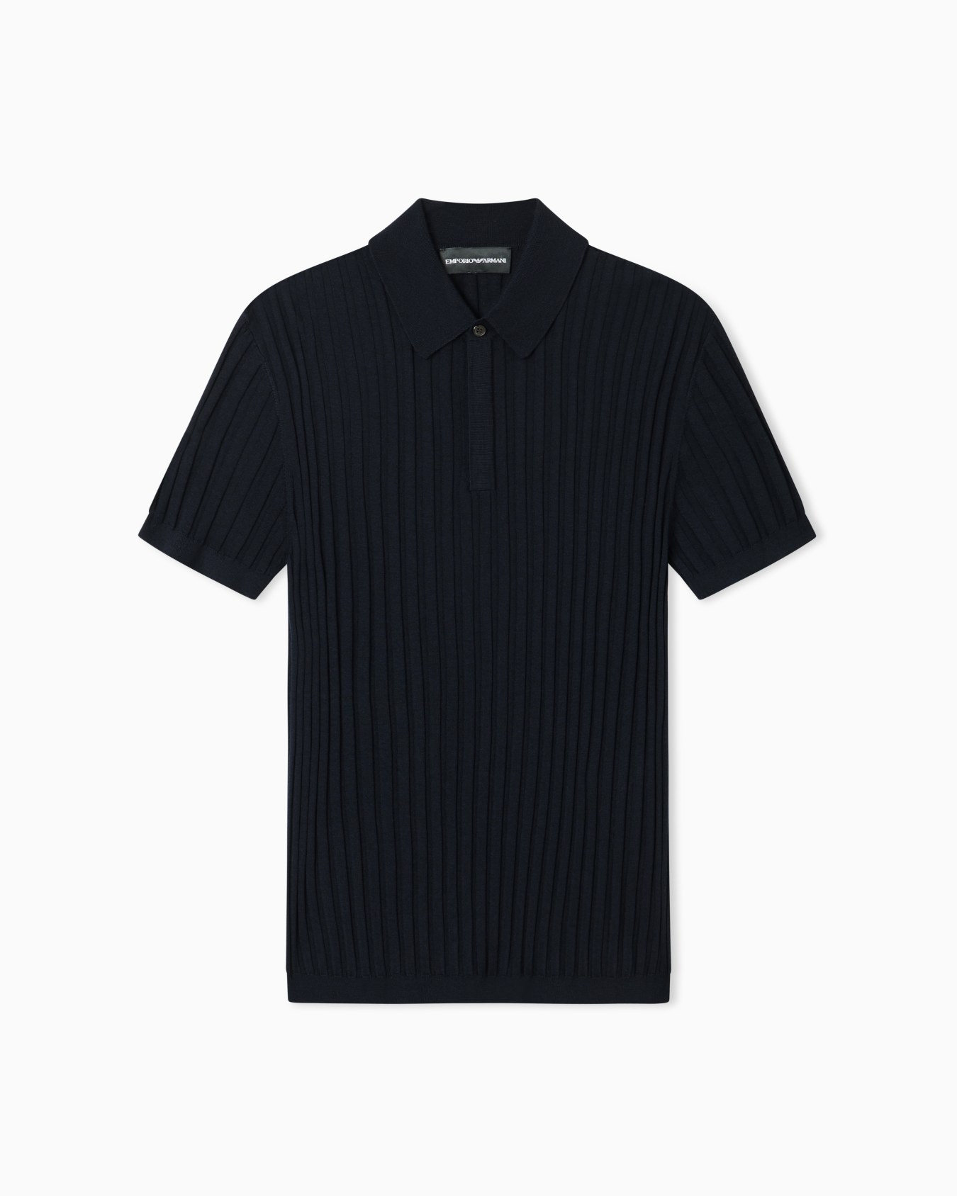 Travel Essential jacquard polo collar sweater Slide 0