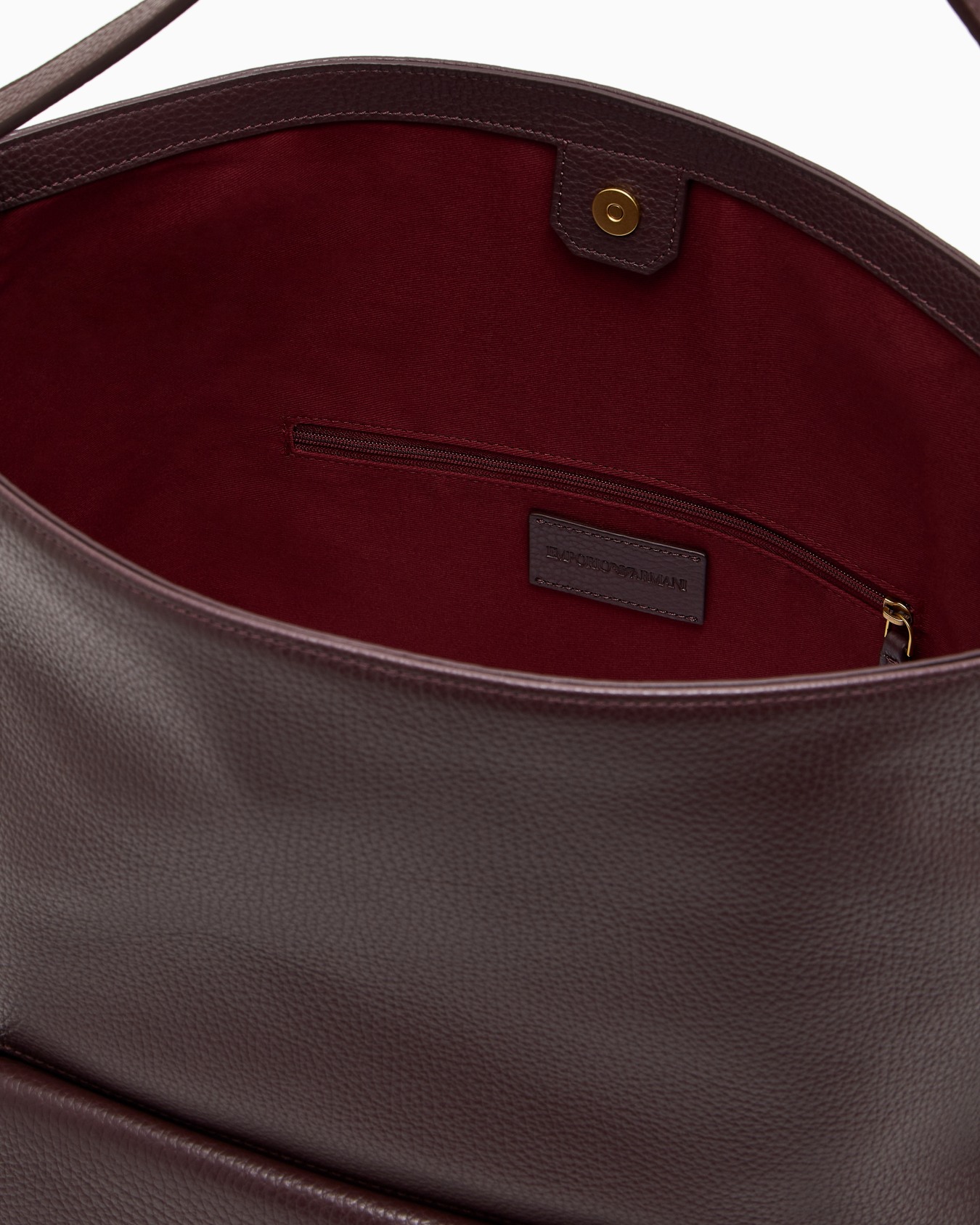 Leather shoulder bag Slide 3