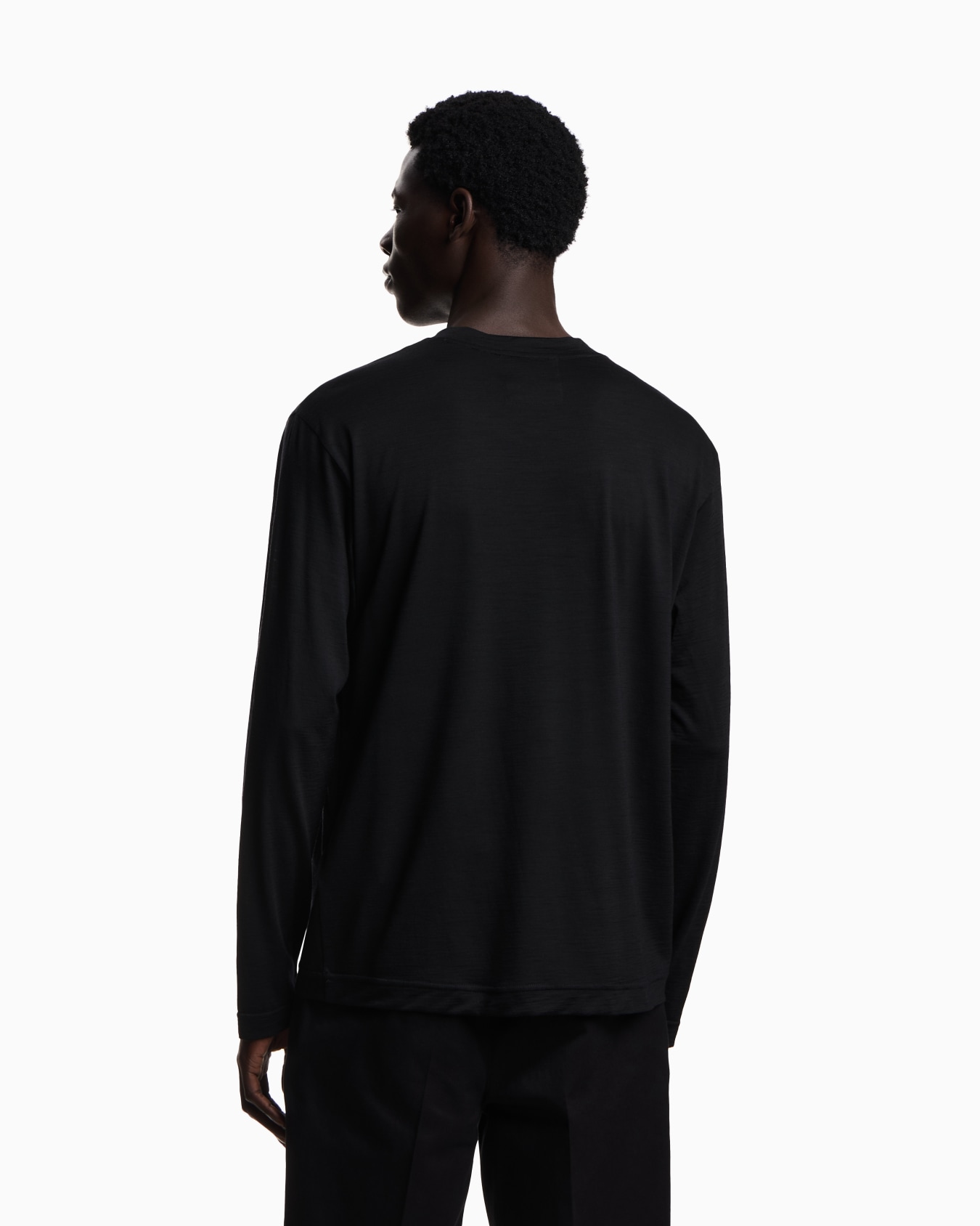 Maglia in jersey fiammato di lana Slide 2