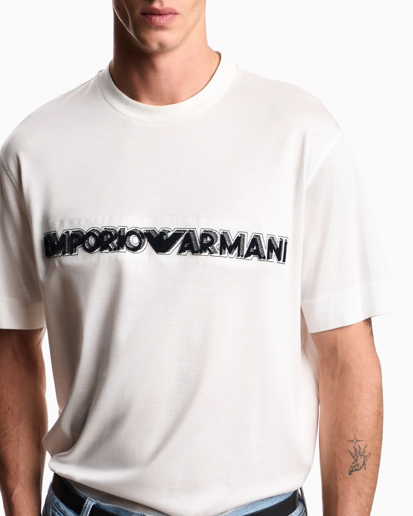 Stretch jersey T-shirt Slide 4