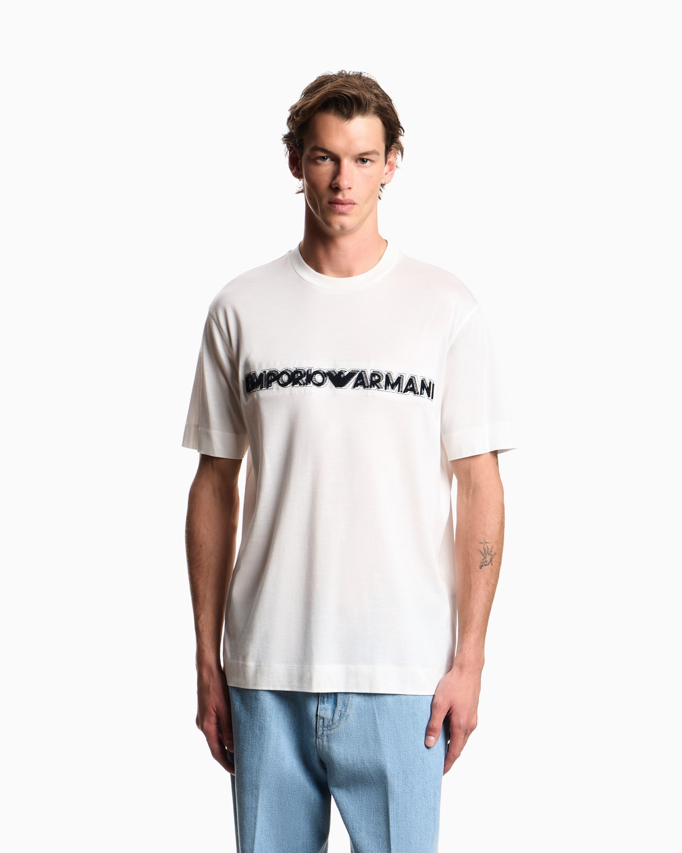 Stretch jersey T-shirt Slide 3