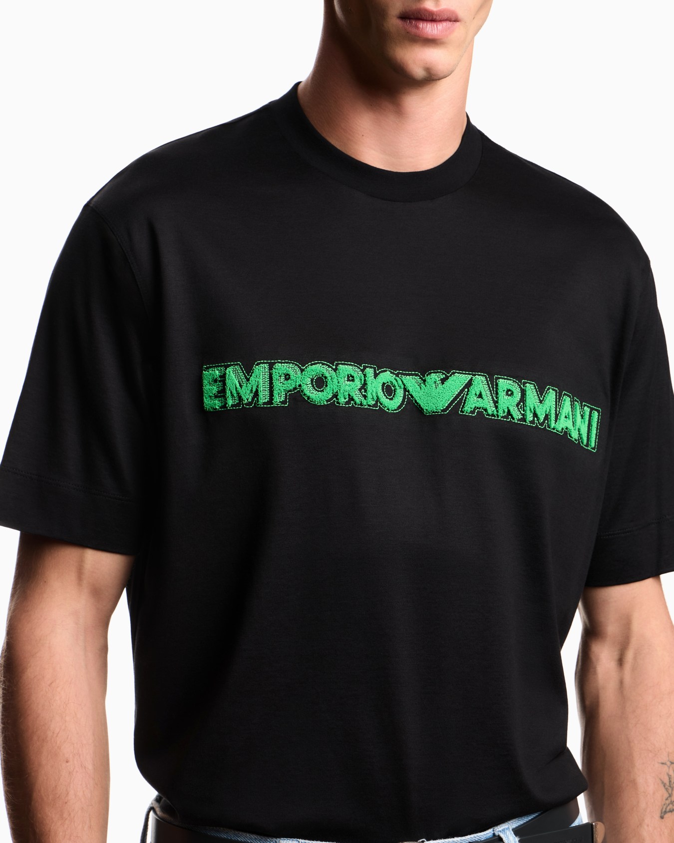 Stretch jersey T-shirt Slide 4