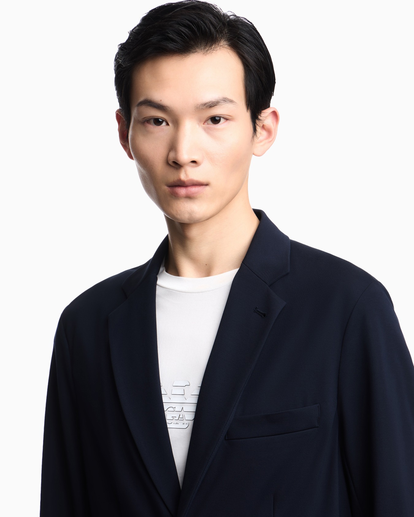 Nylon single-breasted jacket Slide 6