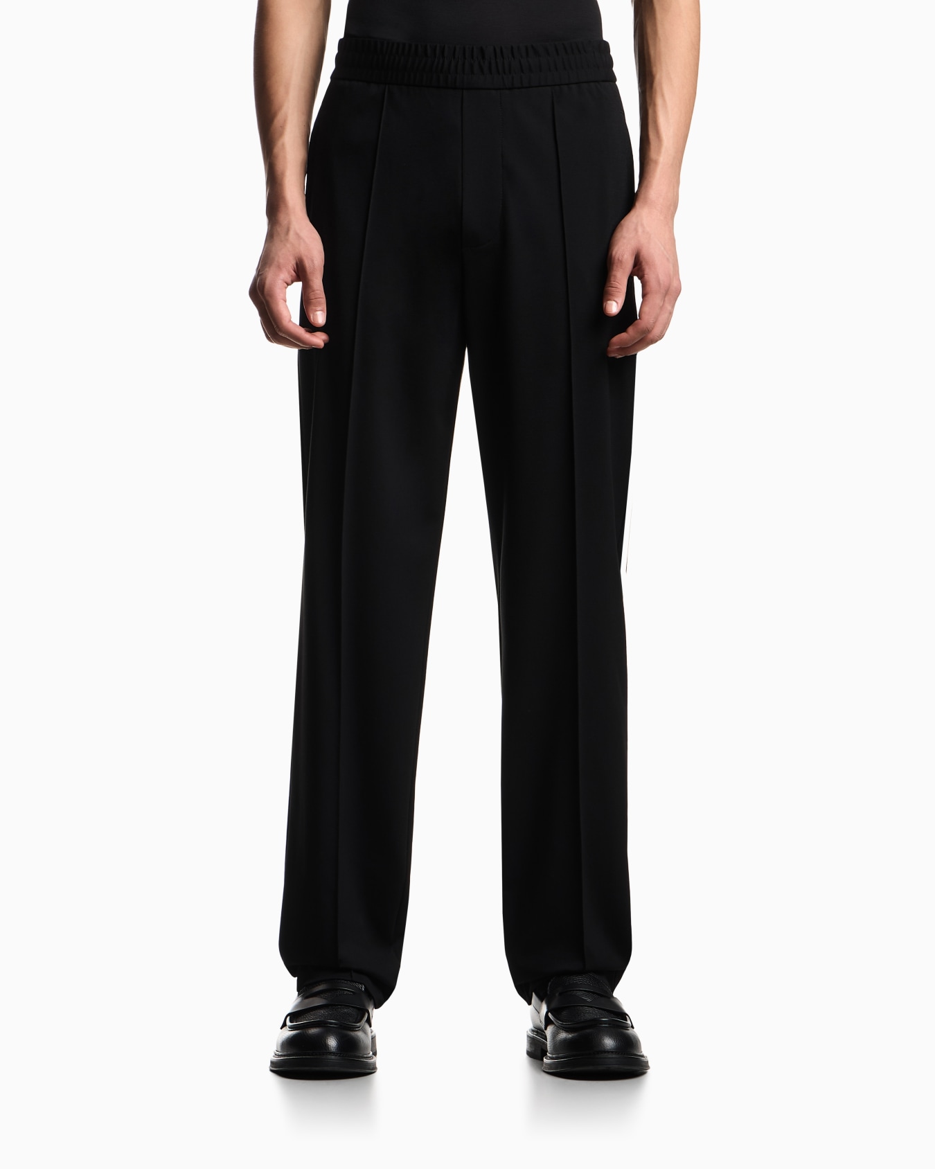 Nylon trousers with an elasticated waist Slide 3