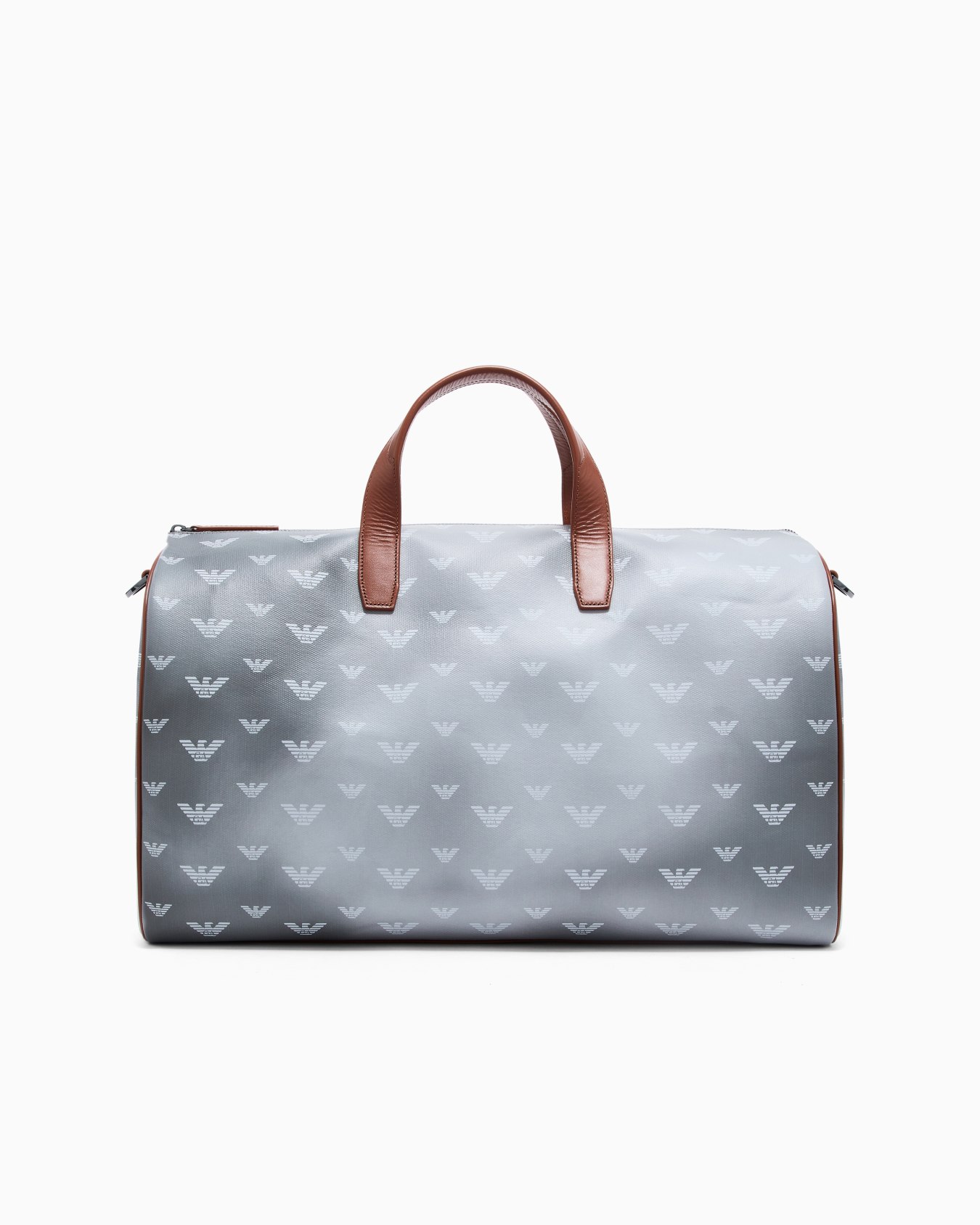 Coated canvas Bauletto bag with all-over eagle Slide 2