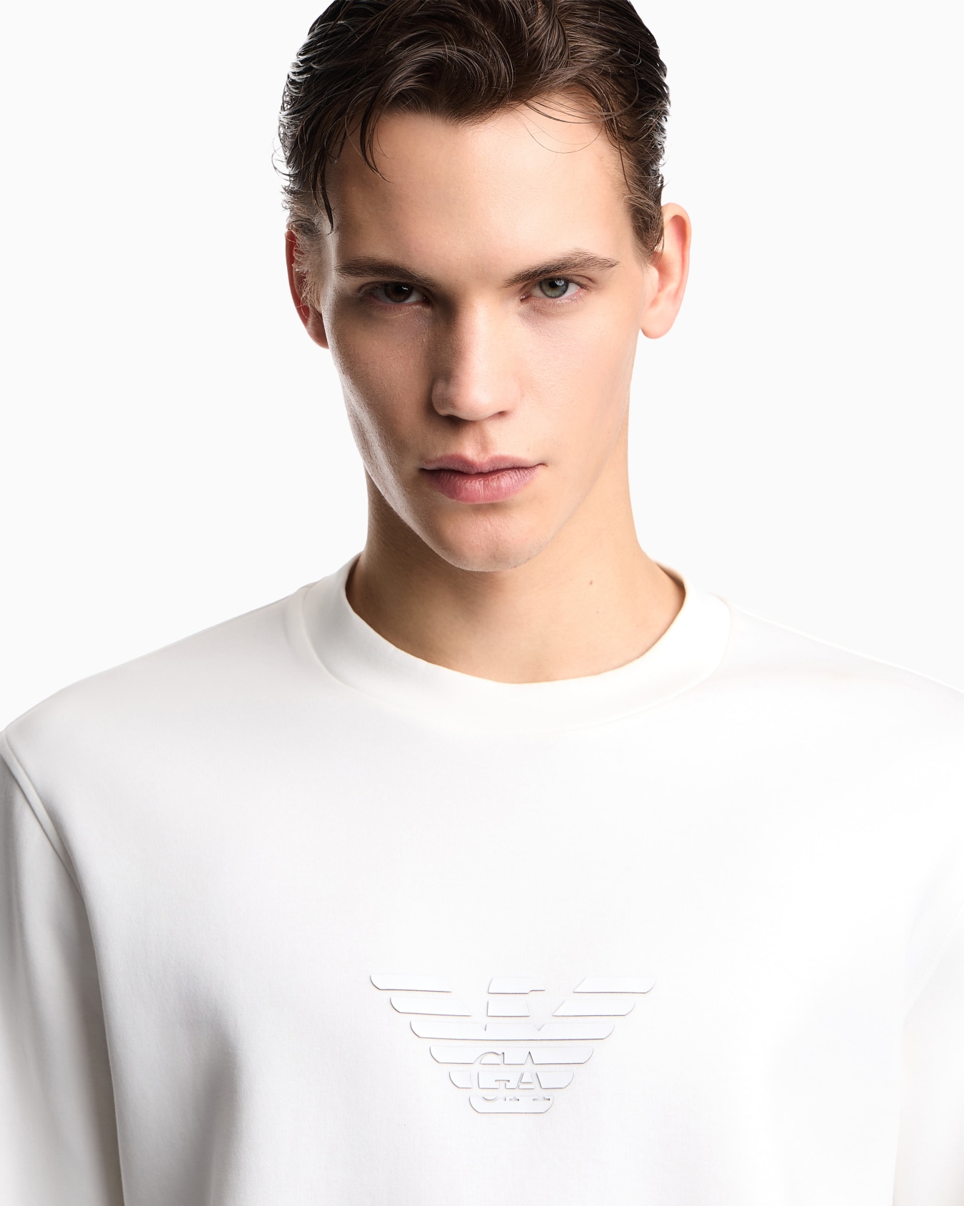 Stretch double jersey sweatshirt Slide 4