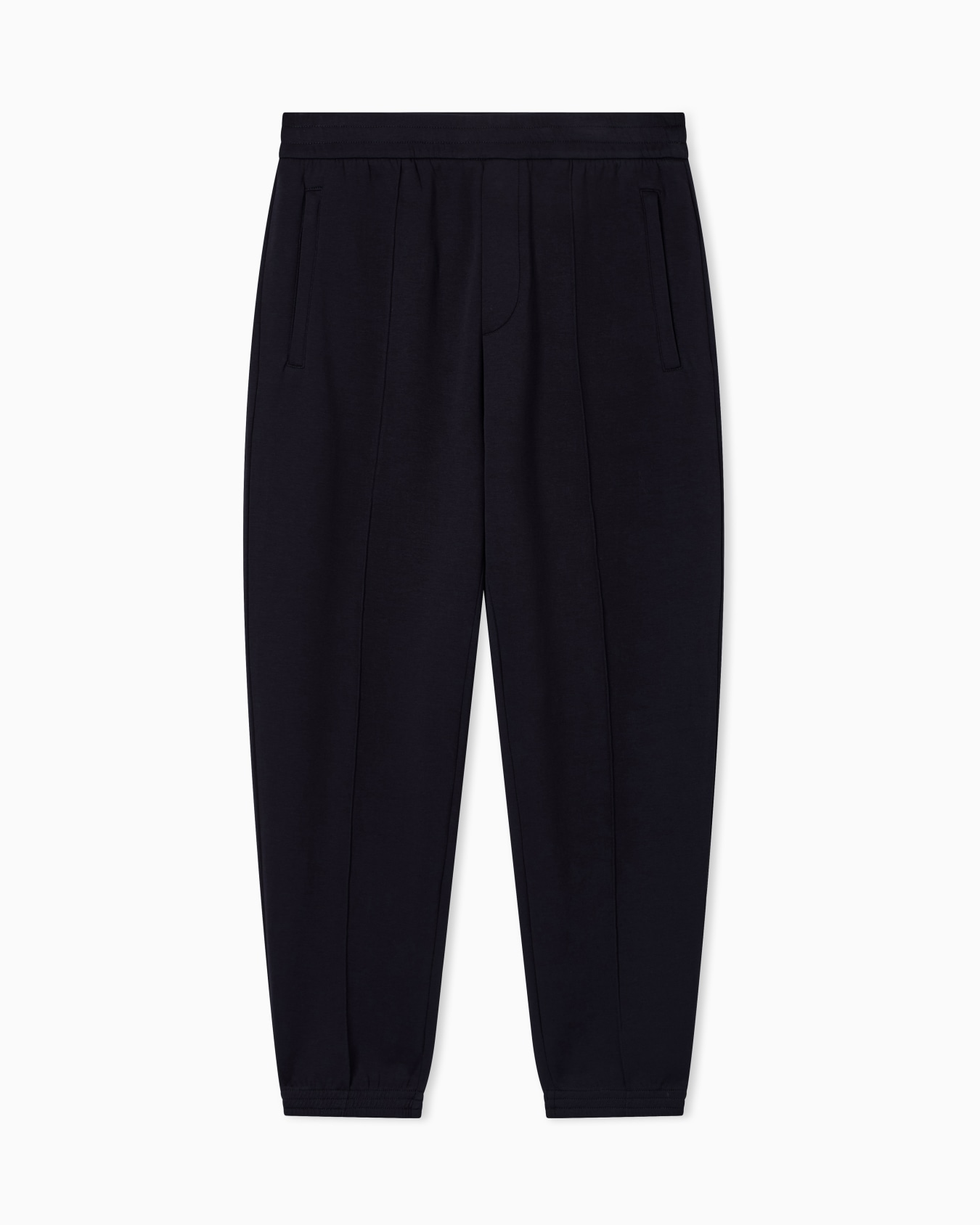 Double jersey joggers with side zip pockets Essential Slide 0
