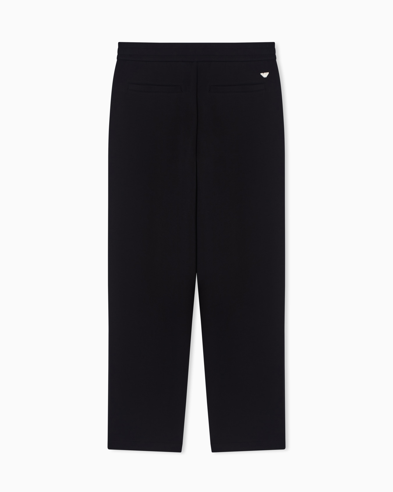 Double jersey trousers with ribs Slide 2