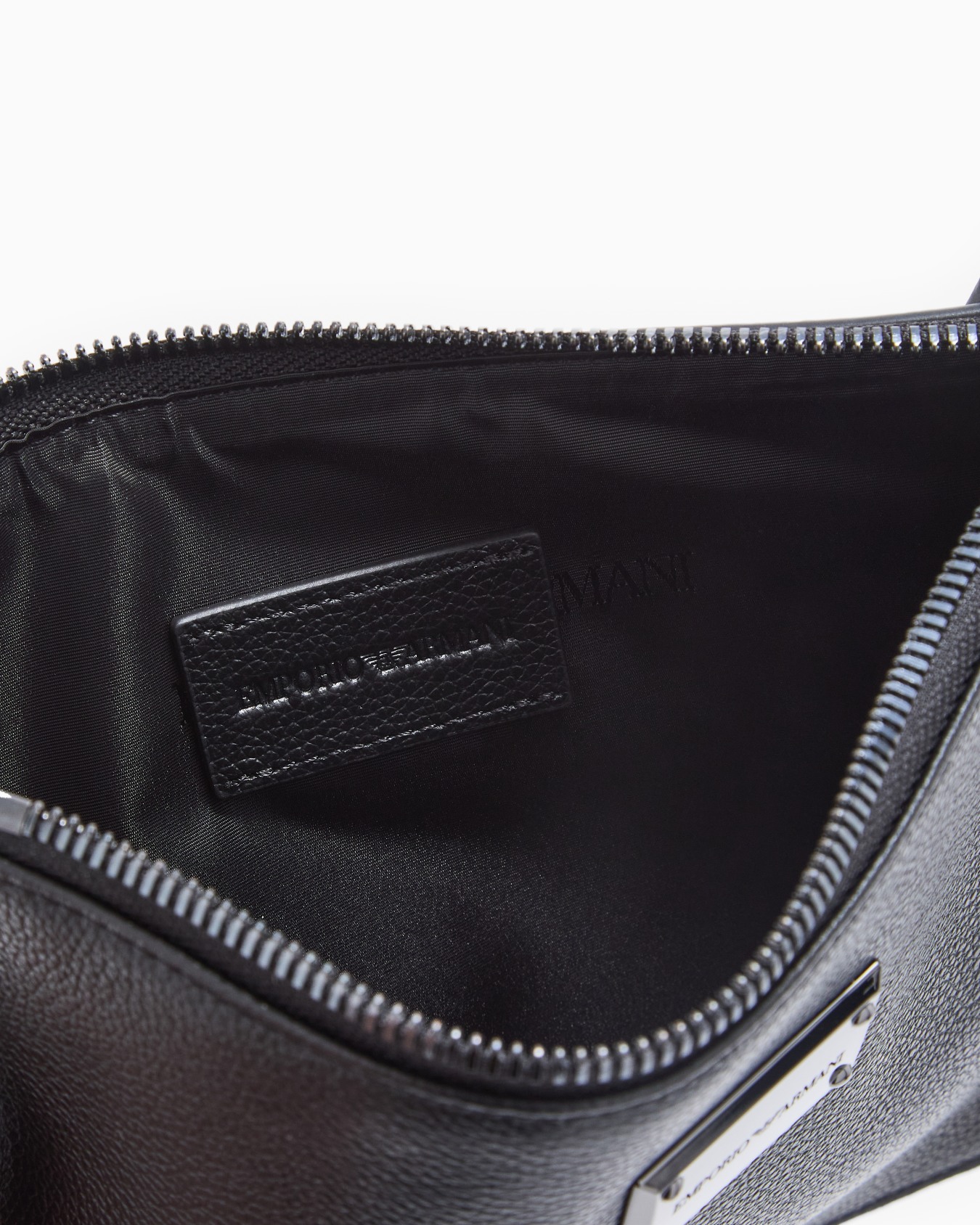 Bolso de mano de piel abatanada Diapositiva 3