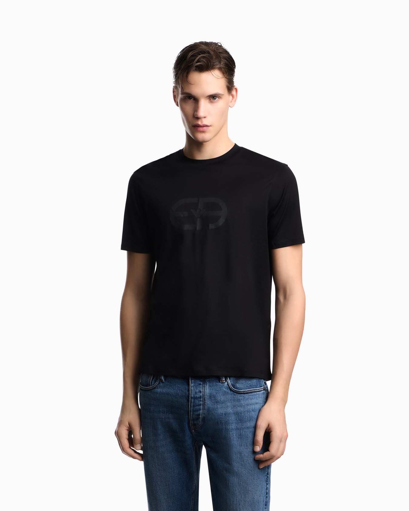 Stretch jersey T-shirt Slide 3