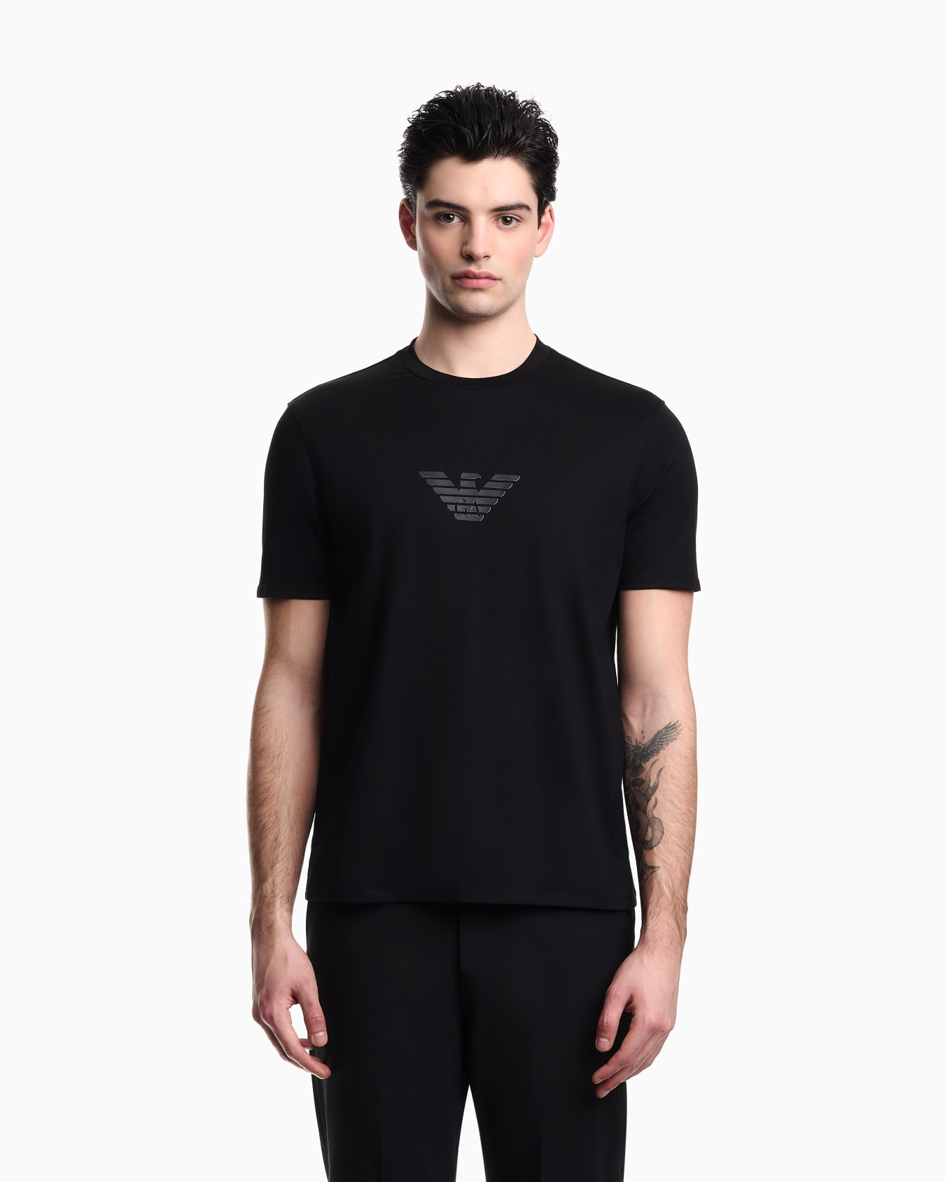 スリムフィット ピマコットン Tシャツ Essential スライドする 3