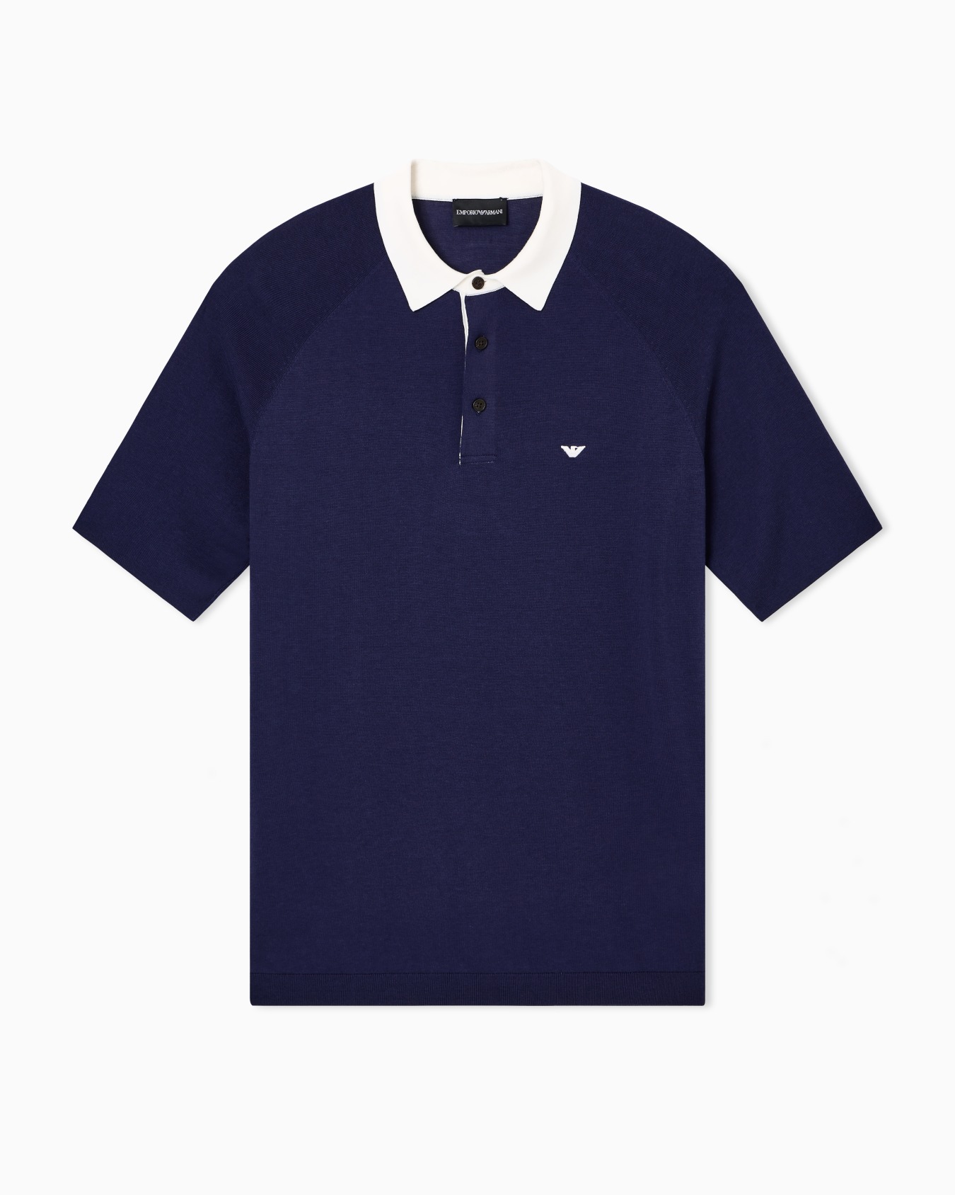 Lyocell cotton silk crewneck sweater Slide 0