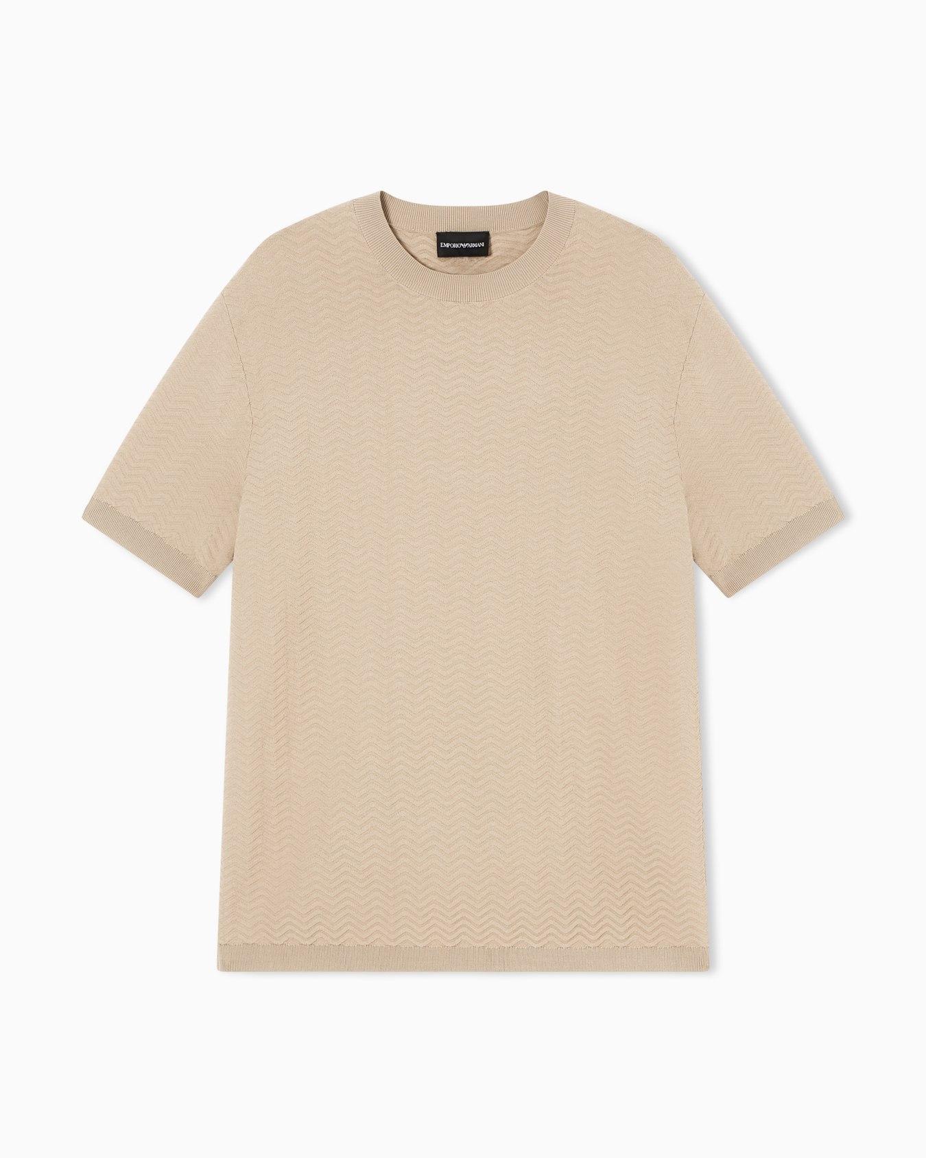 Chevron stitch sweater in viscose blend Icon ASV Slide 0