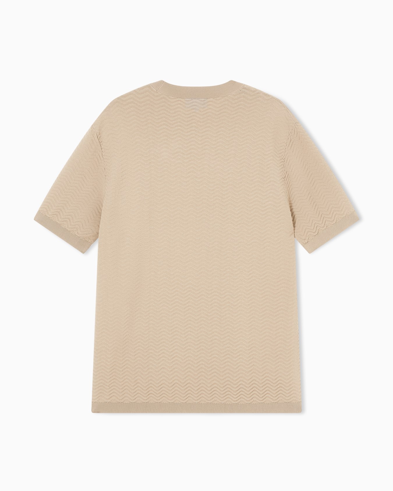 Chevron stitch sweater in viscose blend Icon ASV Slide 3