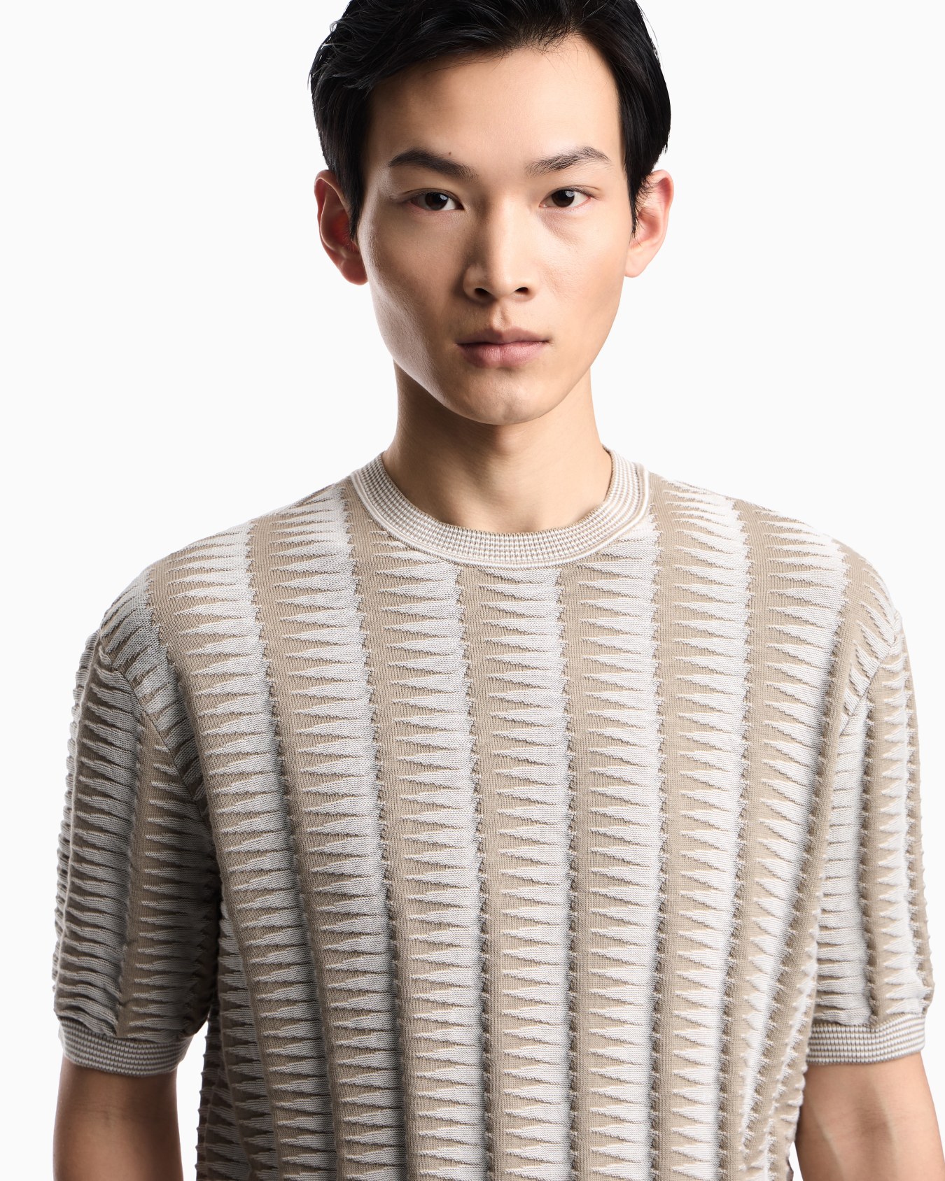 セーター ツートン ジャカードモチーフ スライドする 4