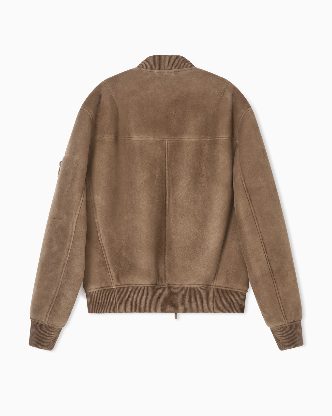 Icon Merino lamb suede shearling blouson Slide 2