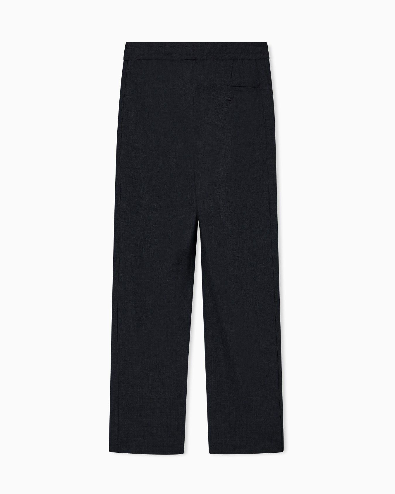 Pantalon en toile stretch de laine mélangée Diapositive 2